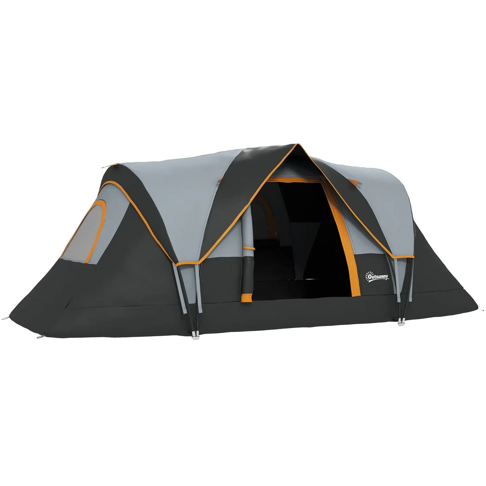 5–6 Man Dome Camping Tent Tunnel Shelter UV Protection 3000mm Waterproof Rating - Home and Garden Furniture Shop - rustic - furniture