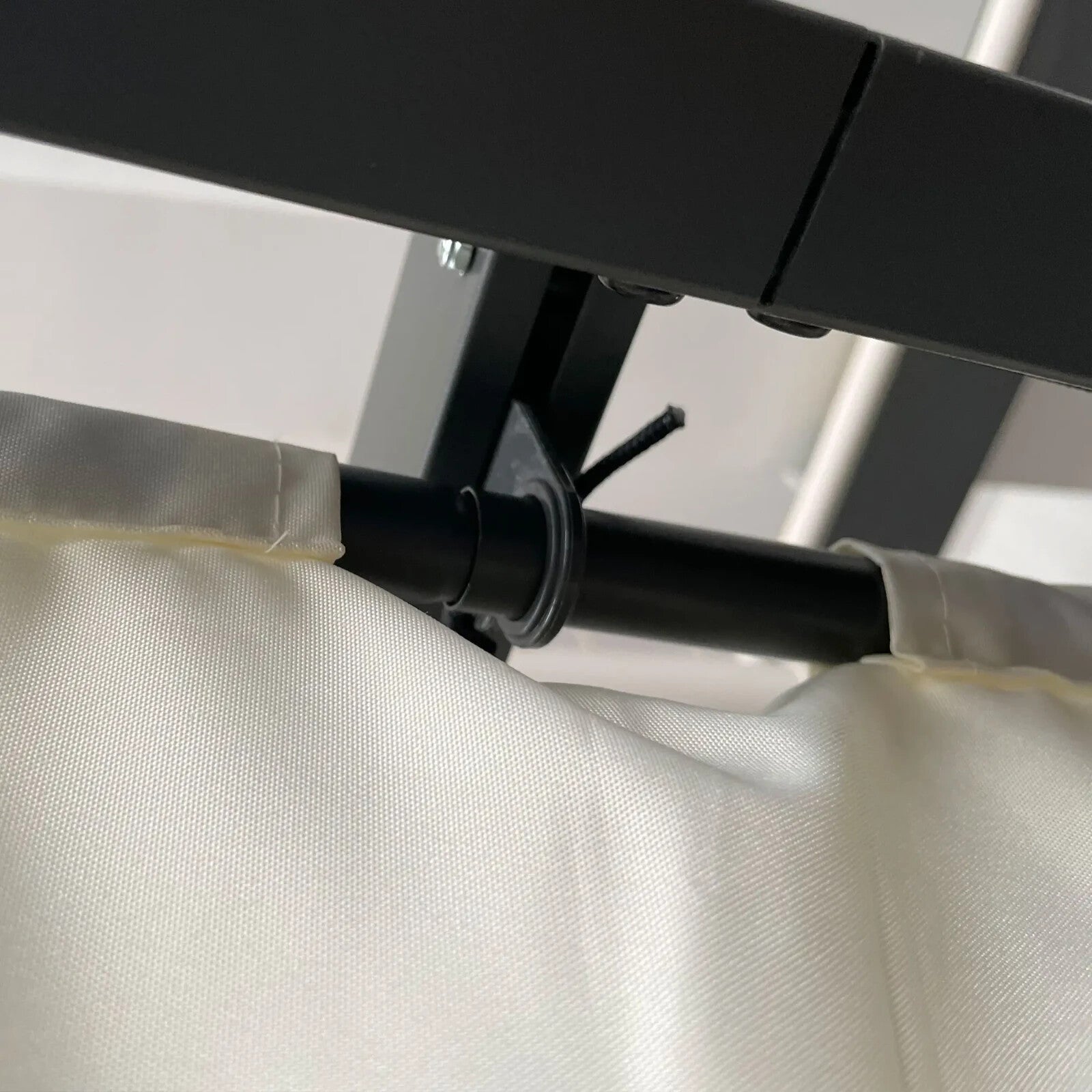 4x3m Aluminium Garden Pergola Gazebo with Retractable Canopy Roof Cream White