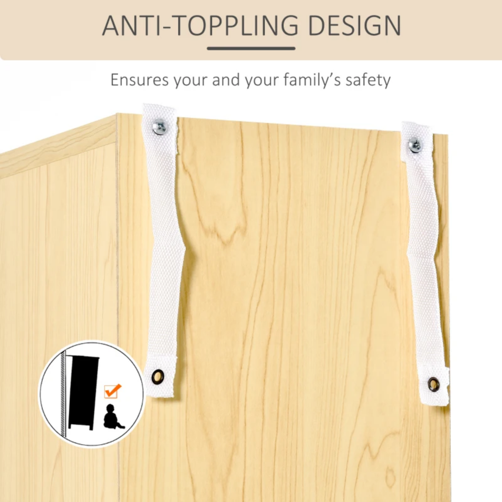 204 CD Storage Unit DVD Storage Tower for Living Room Media Shelving Home Office