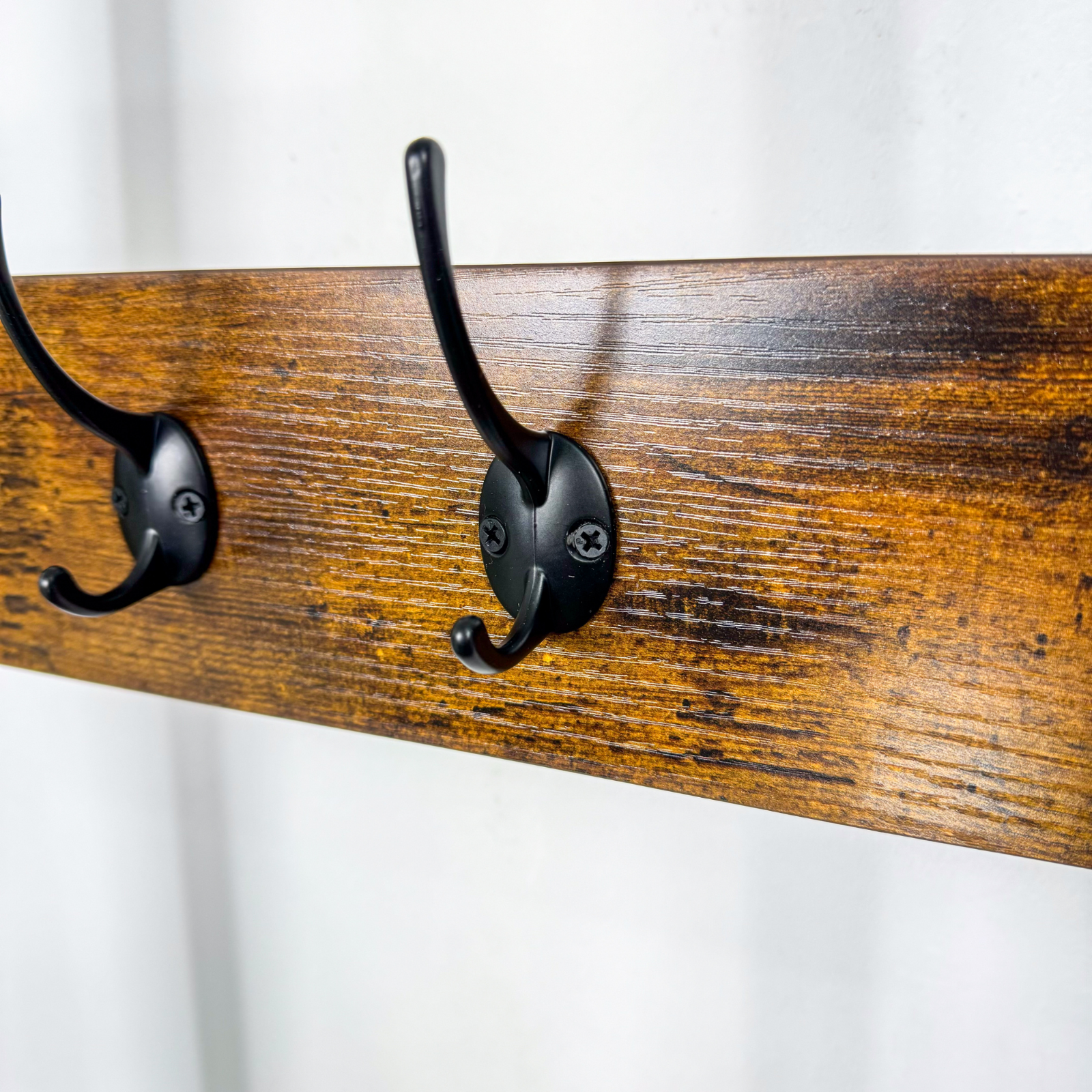 Large Rustic Coat Rack With Seat Shoe Rack Hall Tree Entryway Shoe Bench Shelves