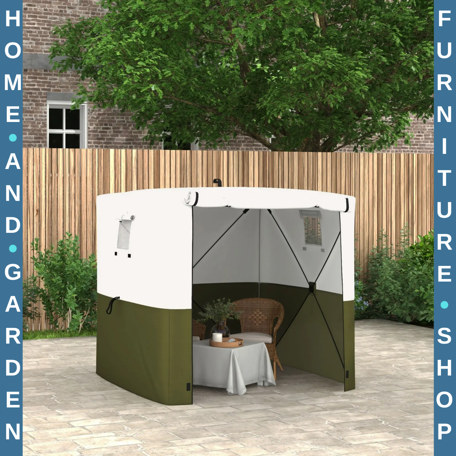2 x 2m Pop Up Gazebo with Accessories Outdoor Garden Tent Shelter Camping Canopy