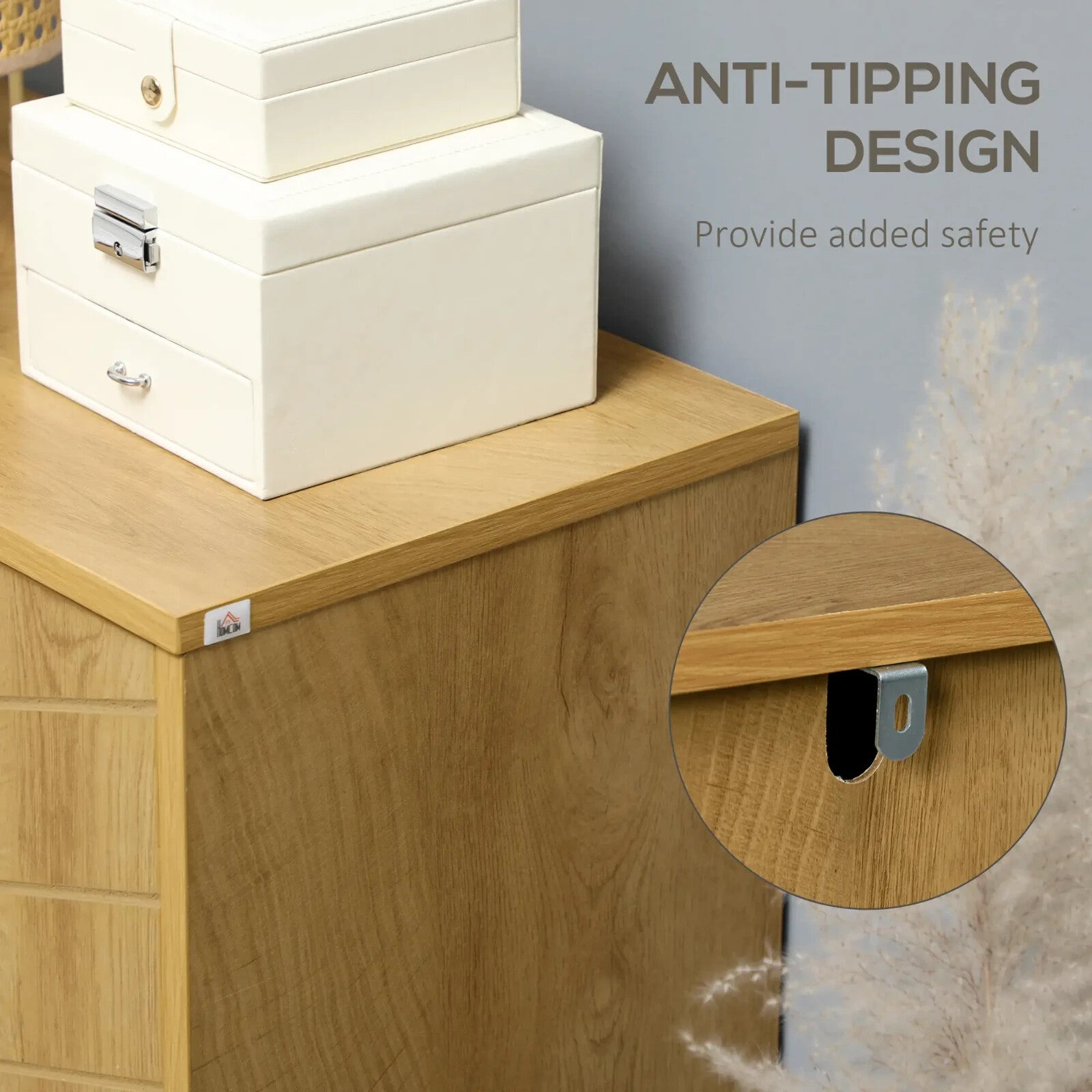 Small Wooden Sideboard Cabinet Scandinavian Modern Cupboard Nordic Furniture NEW