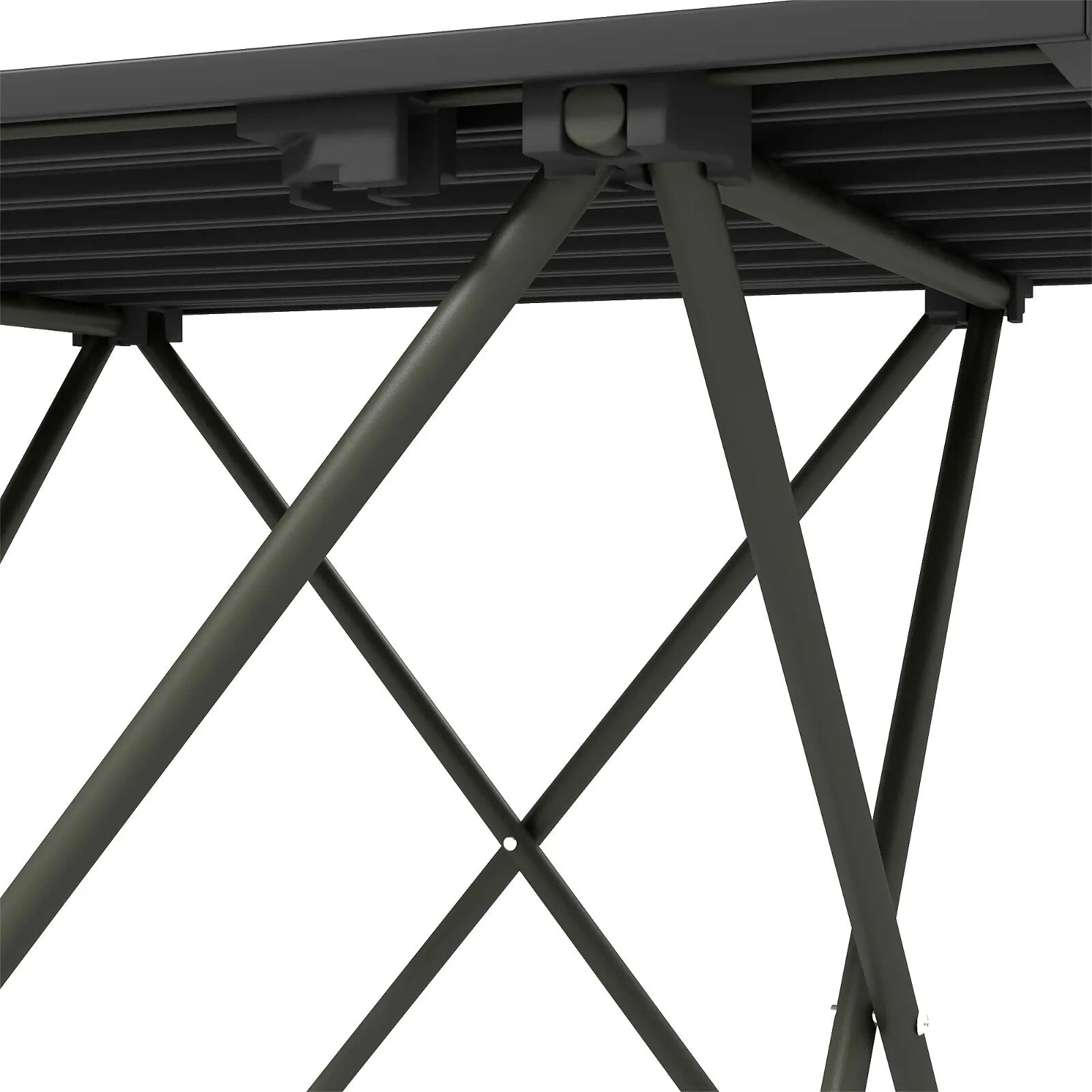 Folding Camping Table Lightweight Metal Picnic Table Carry Bag Outdoor Hiking