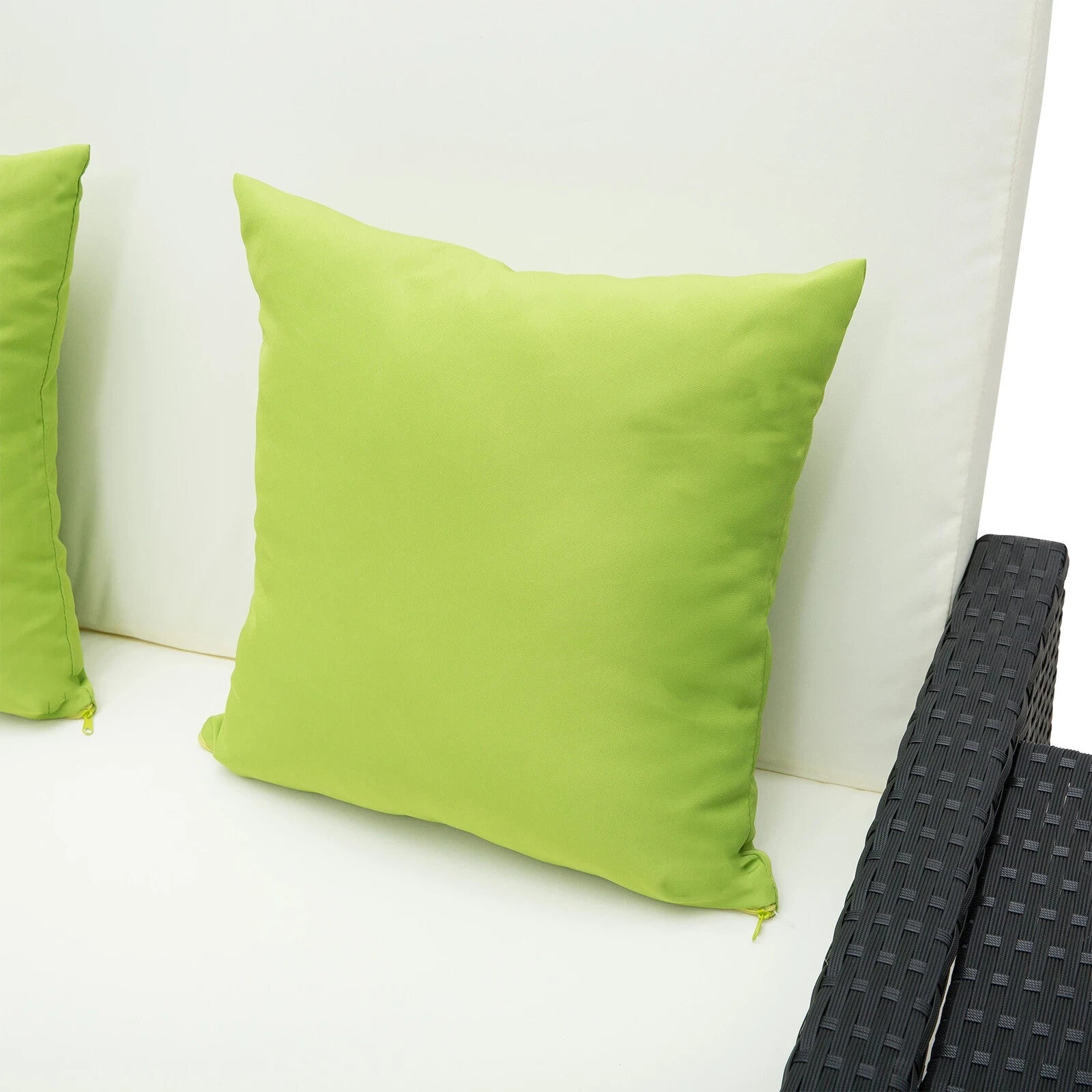 Rattan 2 Seater Garden Sun Lounger Day Bed Outdoor Patio Double Lounge Furniture