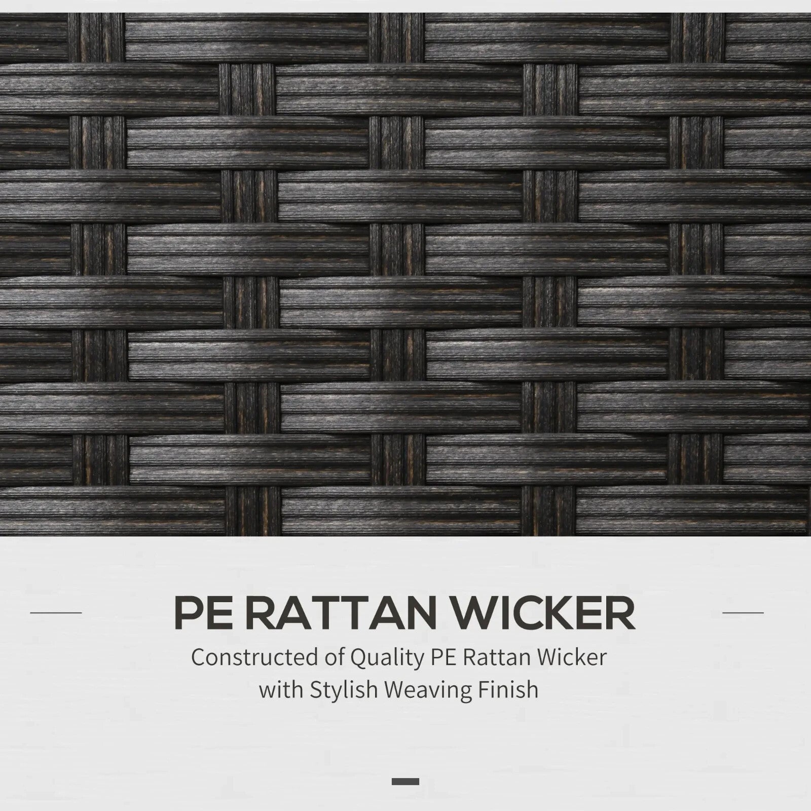 5pc Outdoor Rattan Corner Sofa Set Wicker Garden Patio Furniture with Cushions - Home and Garden Furniture Shop - rustic - furniture