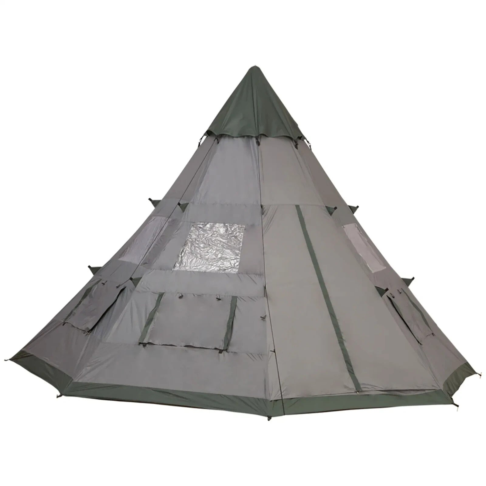 6 Person Camping Tent Outdoor Waterproof Metal Frame with Carry Bag Family Size - Home and Garden Furniture Shop - rustic - furniture