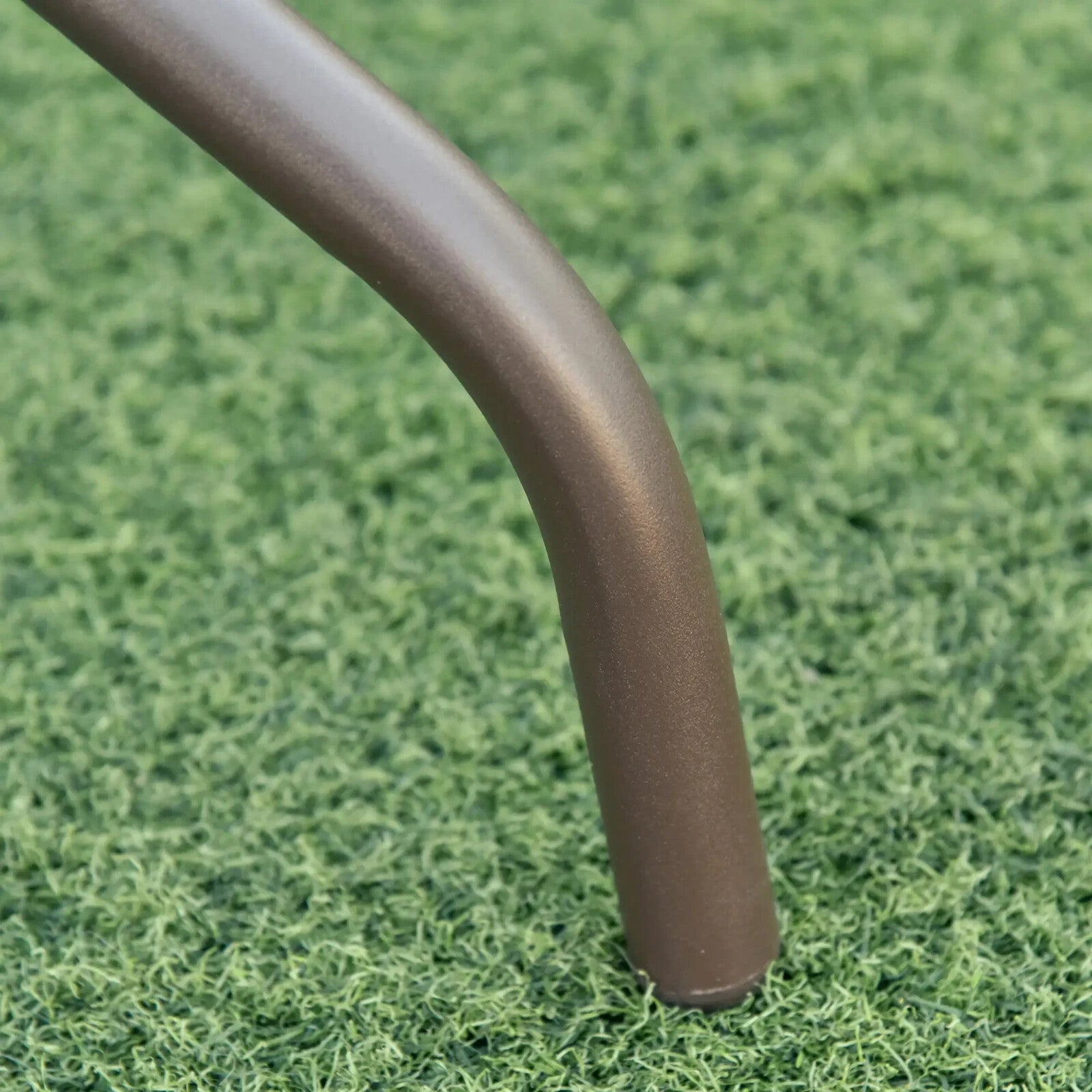 6 Piece Garden Furniture Set Folding Chairs Table and Parasol for Patio Cream - Home and Garden Furniture Shop - rustic - furniture