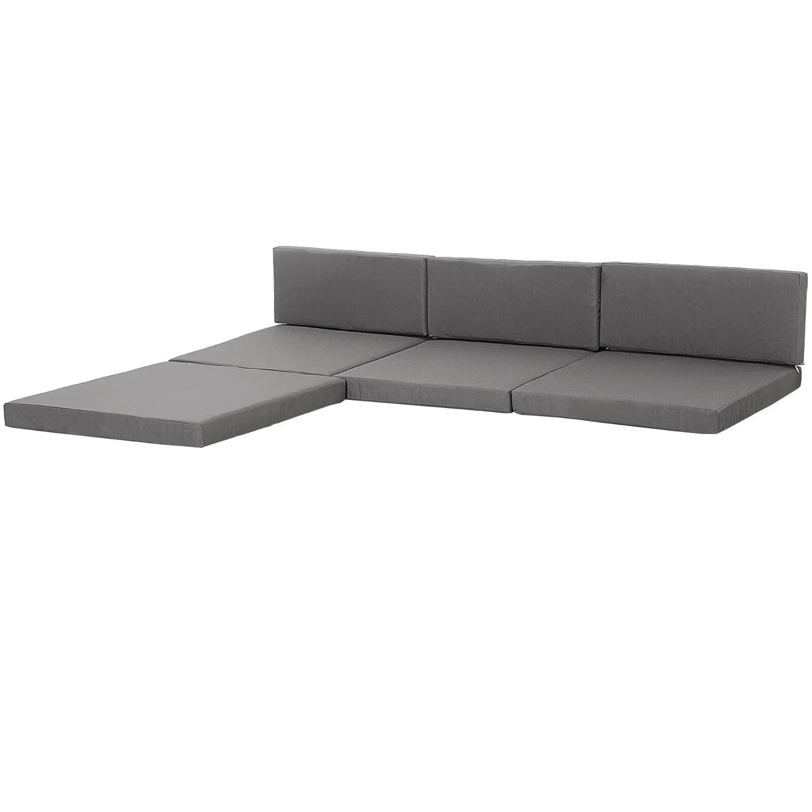 7 Piece Garden Cushion Set for Rattan Furniture Outdoor Patio Replacement Pads - Home and Garden Furniture Shop - rustic - furniture