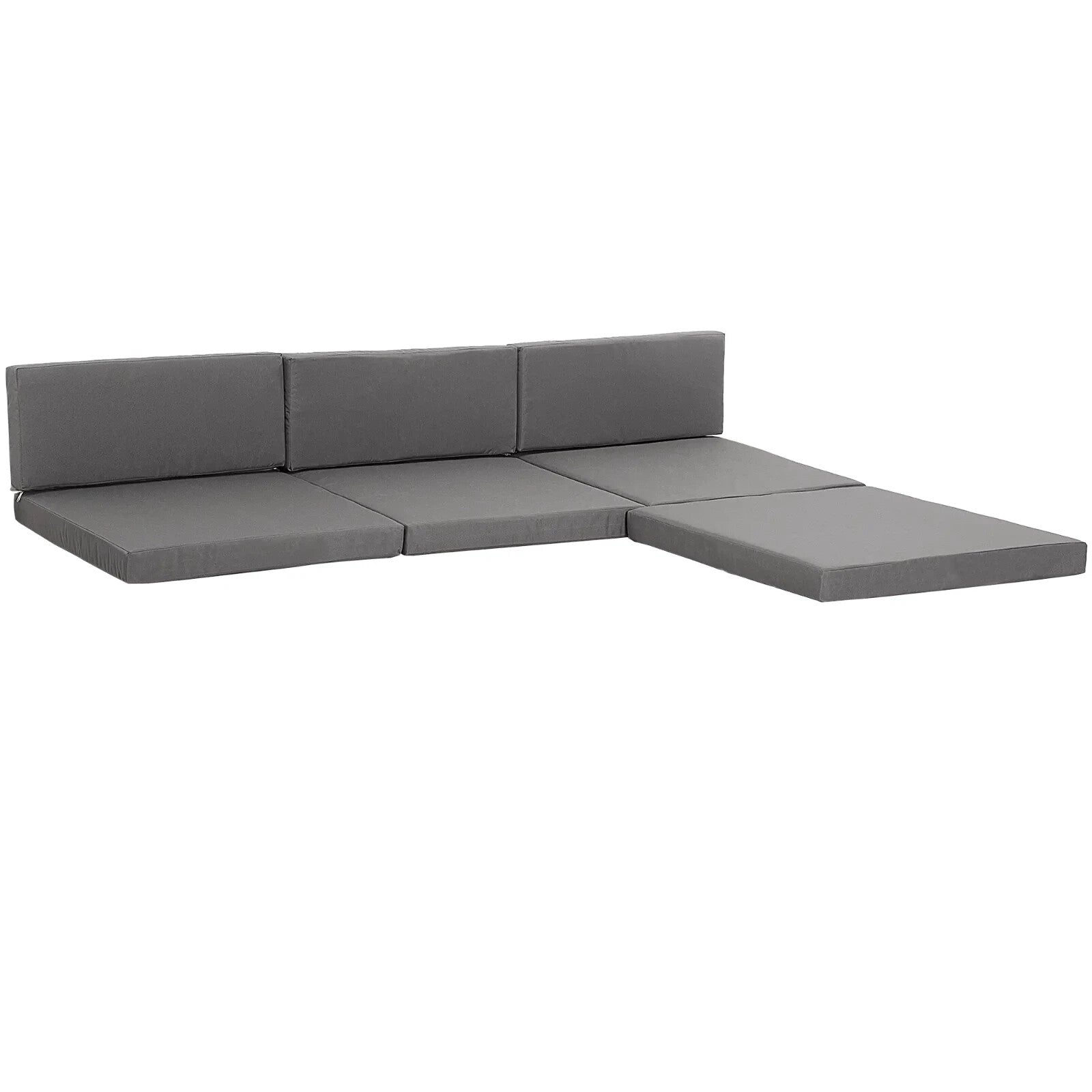 7 Piece Garden Cushion Set for Rattan Furniture Outdoor Patio Replacement Pads - Home and Garden Furniture Shop - rustic - furniture