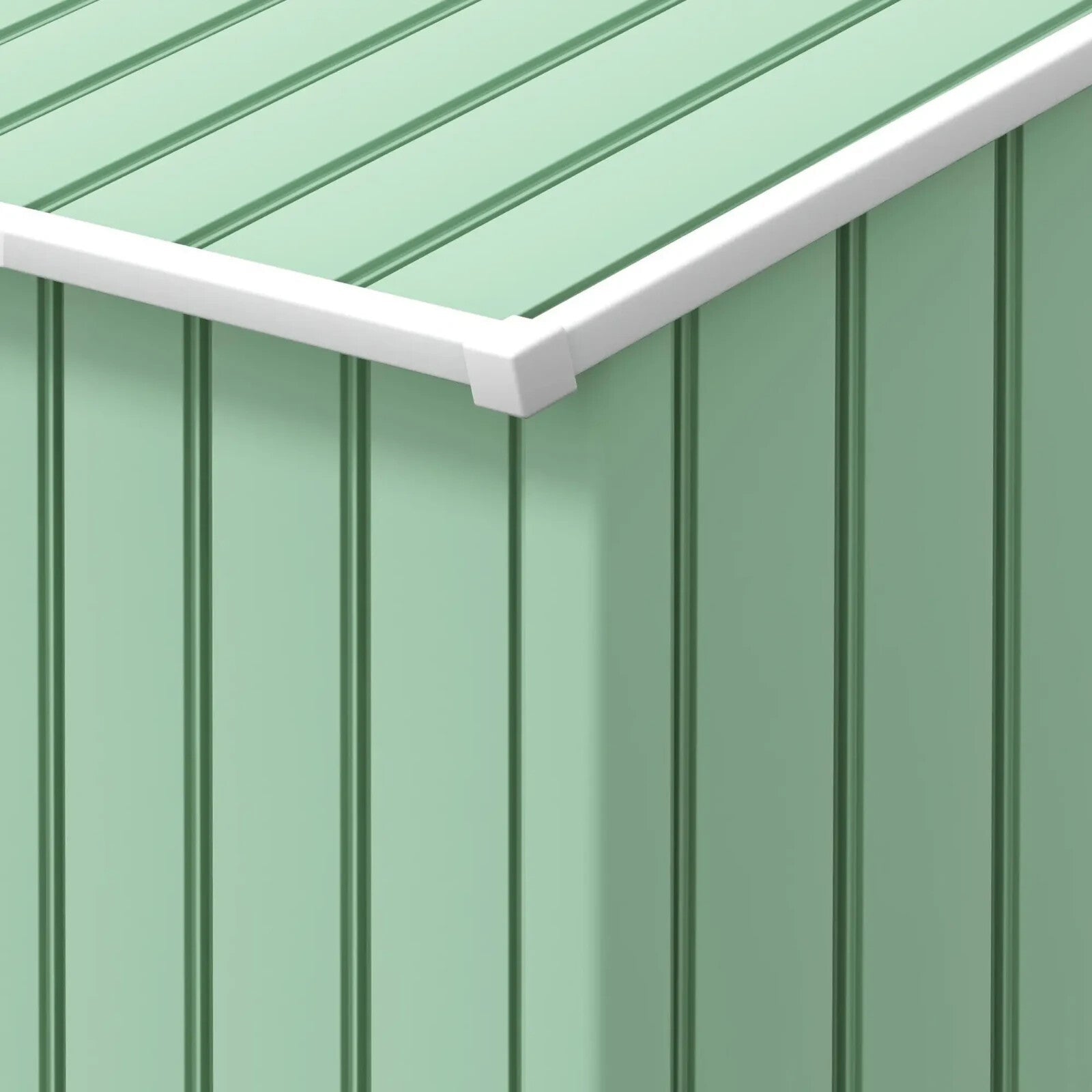 7ft x 4ft Metal Garden Storage Shed Lockable Outdoor Tool Shed with Roof & Base - Home and Garden Furniture Shop - rustic - furniture