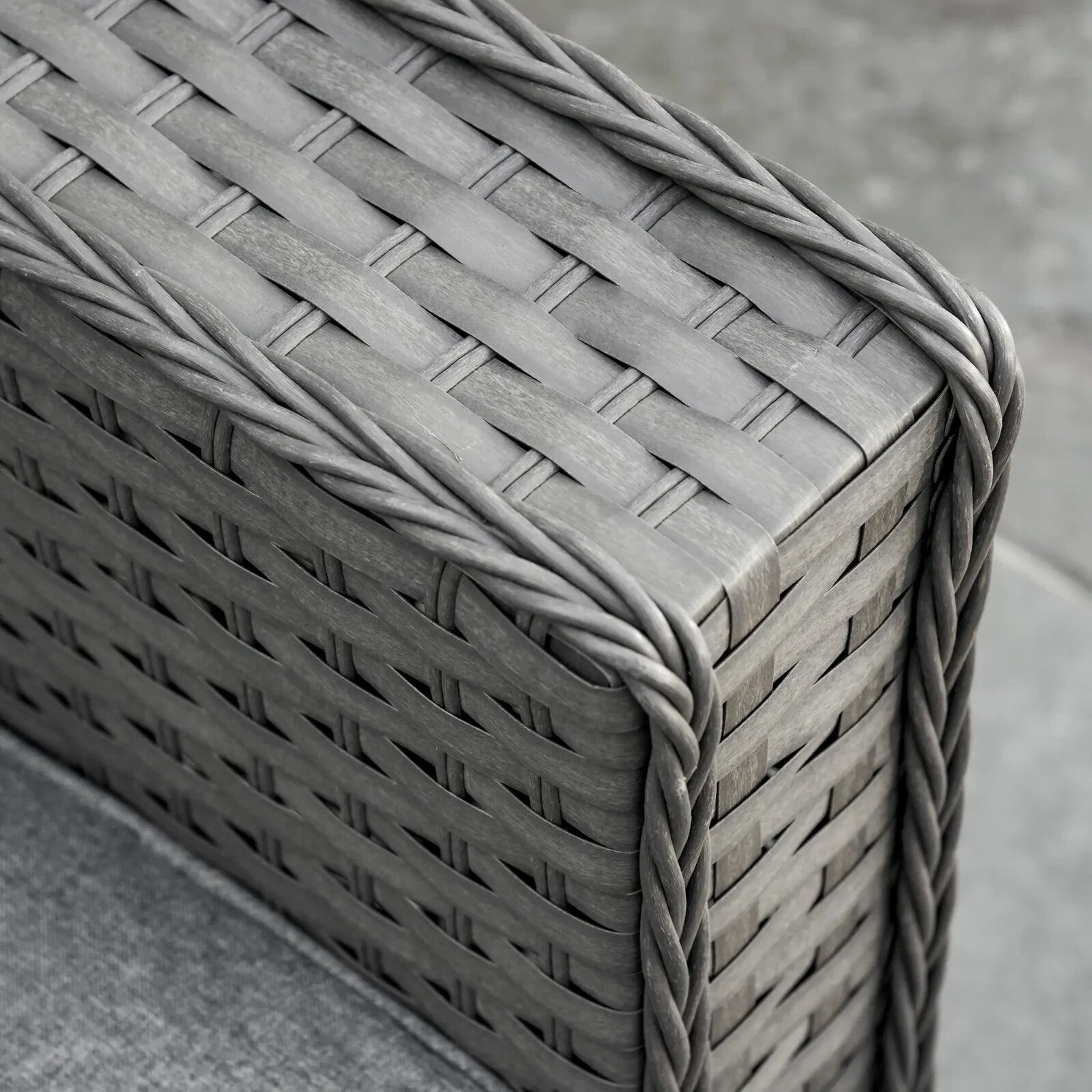 8 Seater Rattan Corner Sofa Set Outdoor Garden Furniture Cushion Coffee Table - Home and Garden Furniture Shop - rustic - furniture