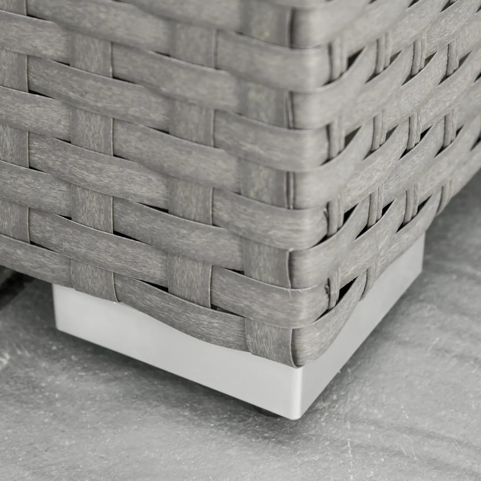 8 Seater Rattan Corner Sofa Set Outdoor Garden Furniture Cushion Coffee Table - Home and Garden Furniture Shop - rustic - furniture