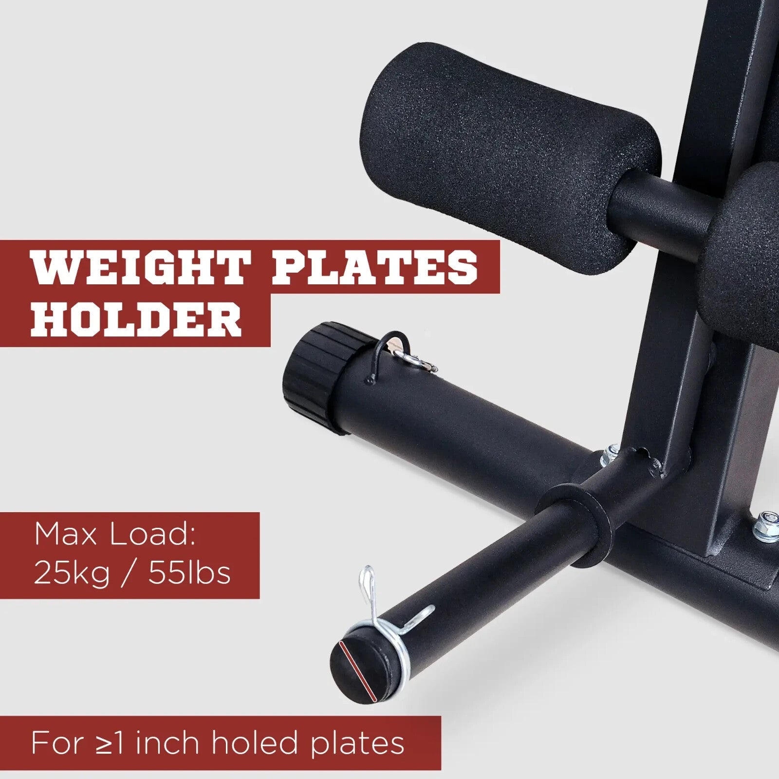 Adjustable Foldable Dumbbell Bench Home Gym Weight Training Equipment Incline - Home and Garden Furniture Shop - rustic - furniture