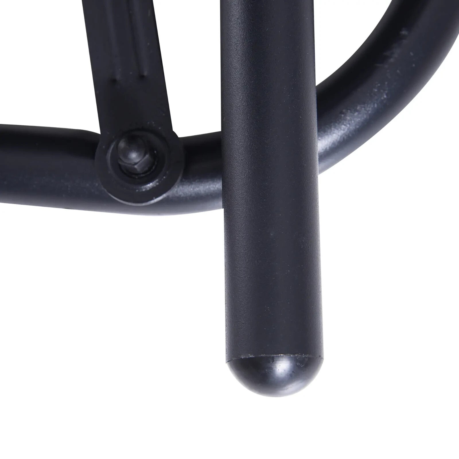 Black Patio Glider Bench Gliding Chair Loveseat 2 Person Garden Furniture Seat - Home and Garden Furniture Shop - rustic - furniture