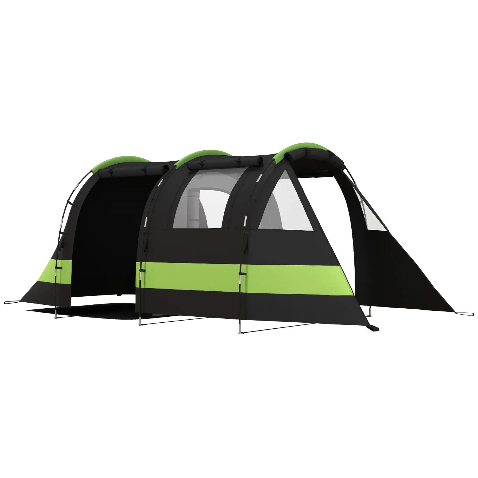 Blackout Camping Tent for 4 to 5 Person w/ Bedroom Living Room 3000mm Waterproof - Home and Garden Furniture Shop - rustic - furniture