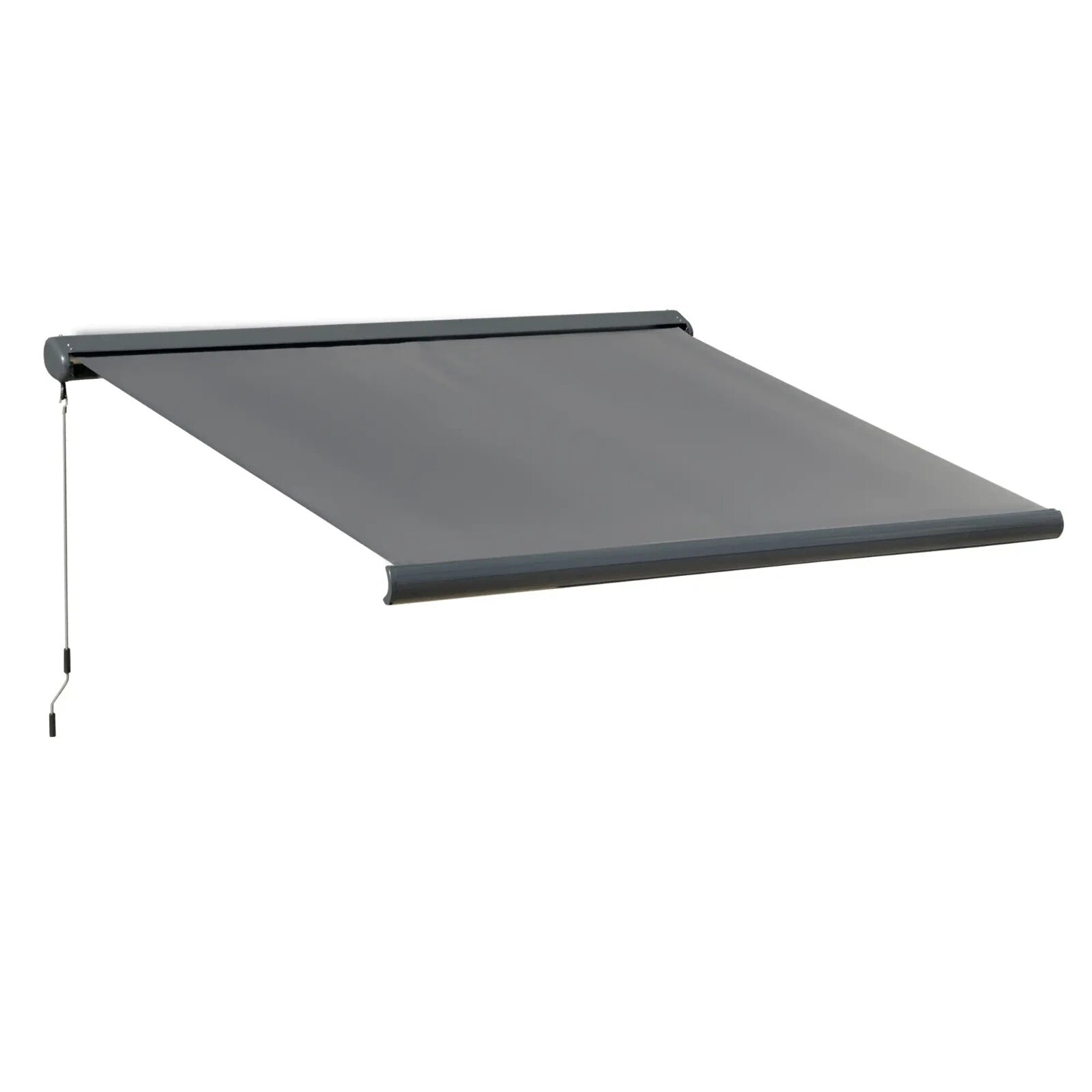 Cassette Electric Manual Awning Automatic Retractable Canopy w/ Remote 300x250cm - Home and Garden Furniture Shop - rustic - furniture