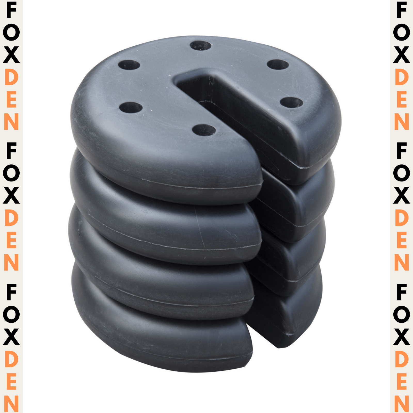 Cement Tent Weight Base 4pcs Gazebo Foot Leg Pole Outdoor Anchor Weights Marquee - Home and Garden Furniture Shop - rustic - furniture