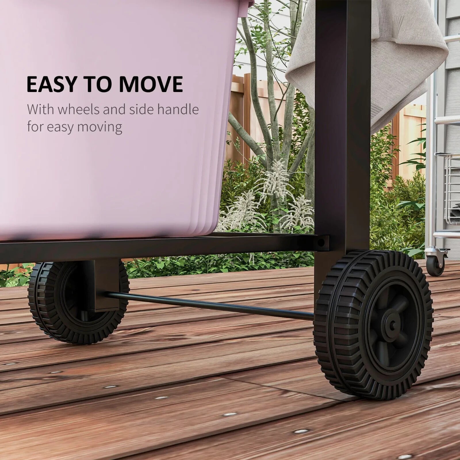 Charcoal Grill with Height Adjustable Coal Pan for Garden BBQ Cooking and Party - Home and Garden Furniture Shop - rustic - furniture