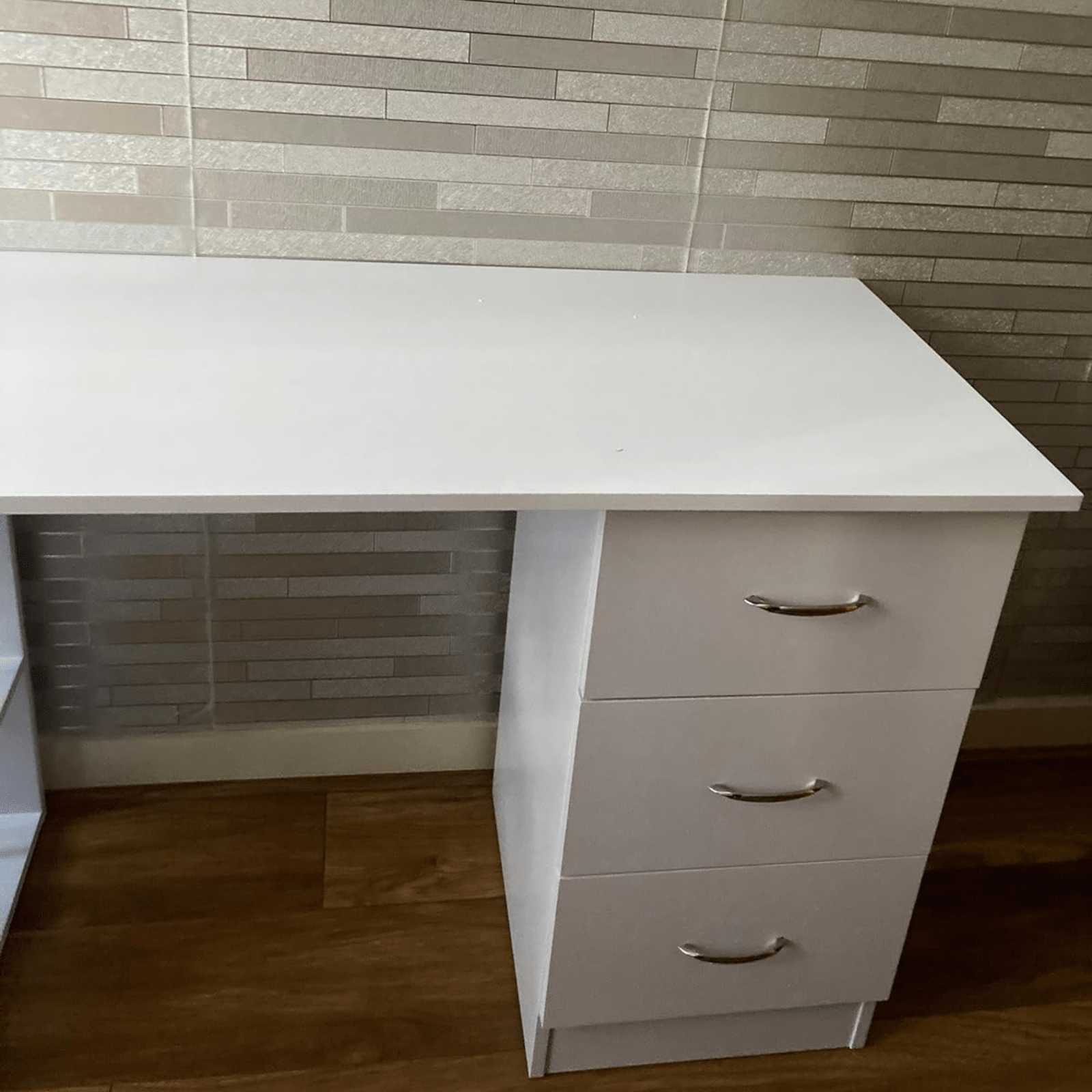 Computer Desk with Drawers Shelves PC Desk Organiser Workstation Writing Table - Home and Garden Furniture Shop - rustic - furniture