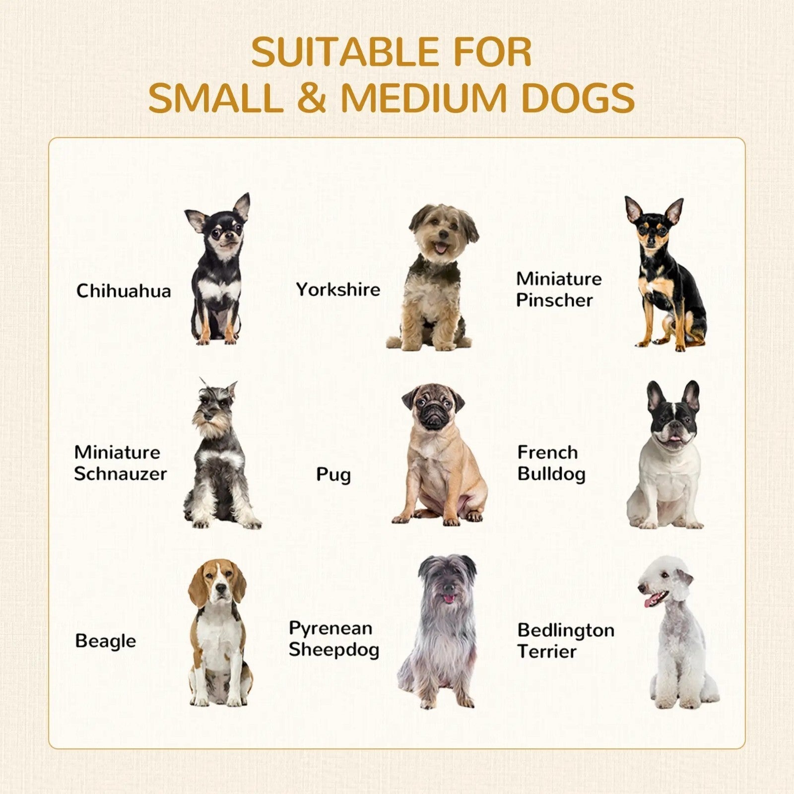 Dog Kennel Pet Crate for Medium Dogs Double Door Dog Cage Grey Indoor Furniture - Home and Garden Furniture Shop - rustic - furniture