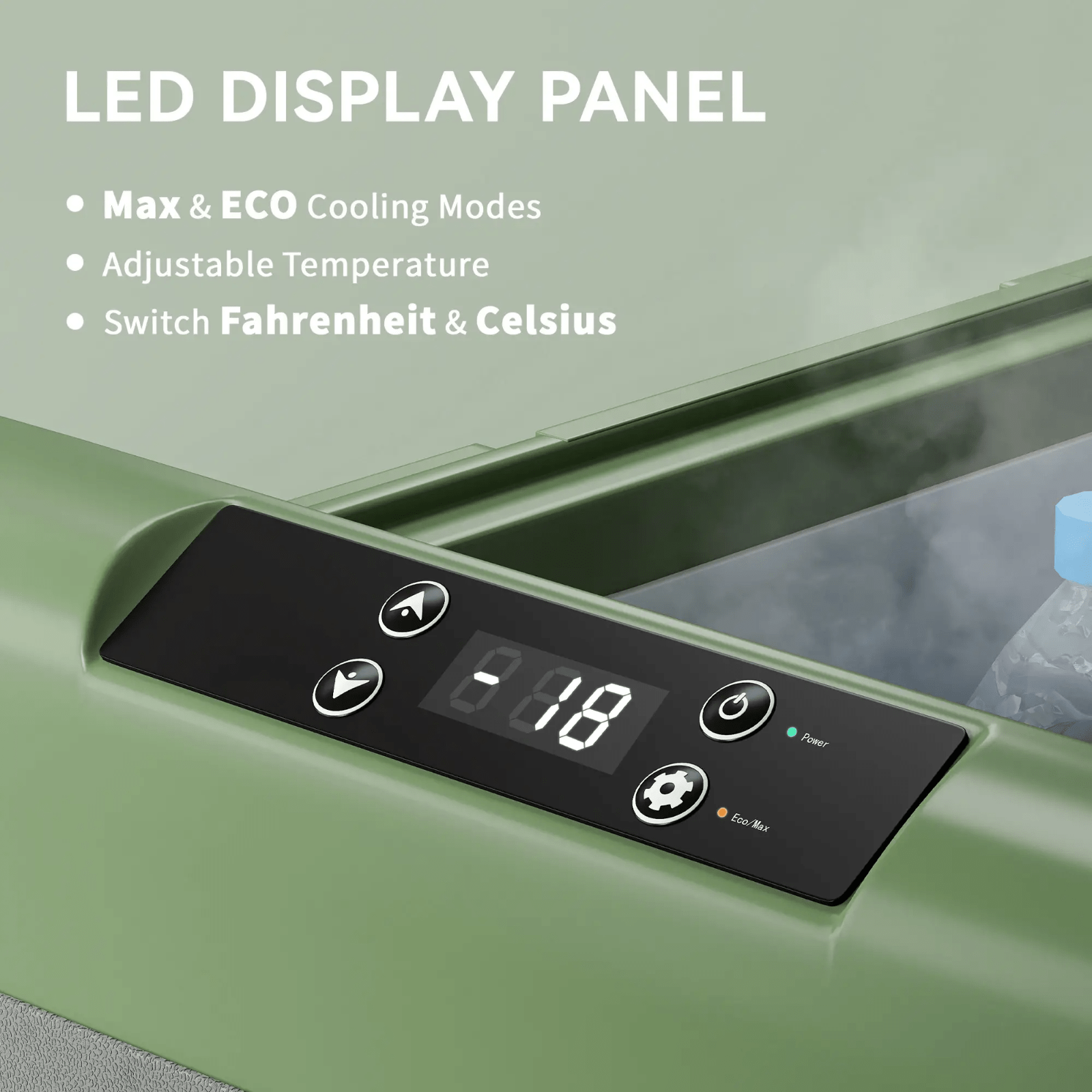 Electric Fridge Compressor Car Fridge Freezer 50L Portable Cooler Box 12v 240v - Home and Garden Furniture Shop - rustic - furniture