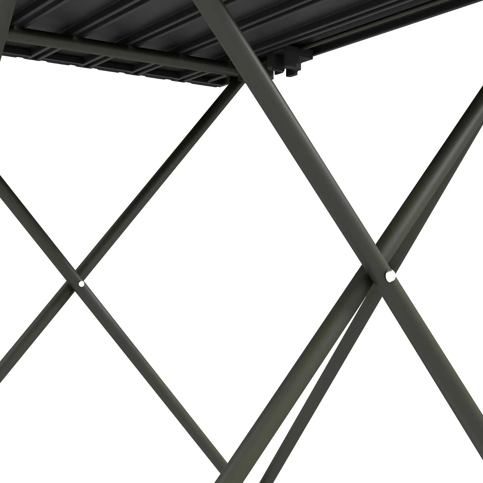 Folding Camping Table Lightweight Metal Picnic Table Carry Bag Outdoor Hiking - Home and Garden Furniture Shop - rustic - furniture