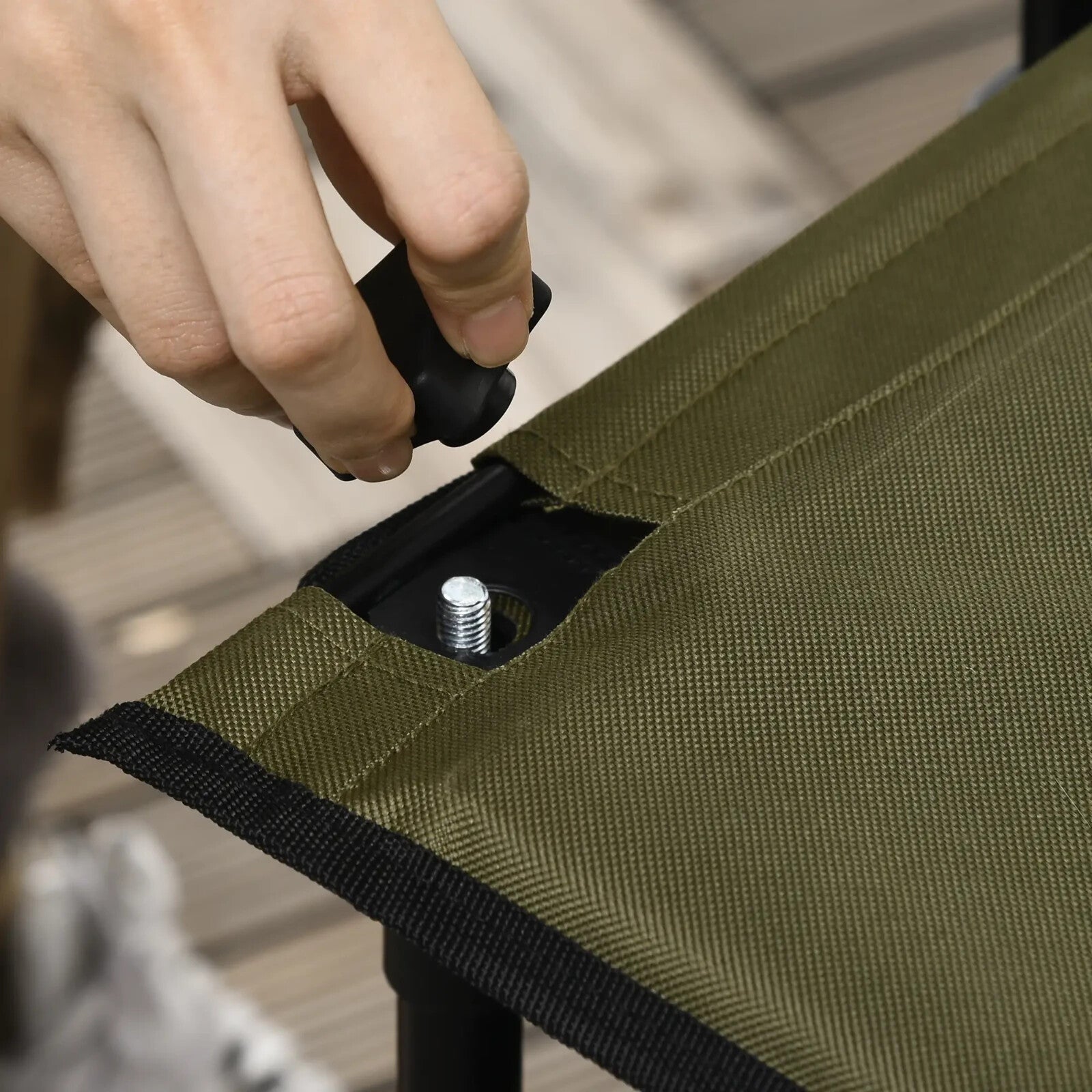 Folding Garden Trolley Wagon on Wheels Collapsible Utility Cart with Table Top - Home and Garden Furniture Shop - rustic - furniture