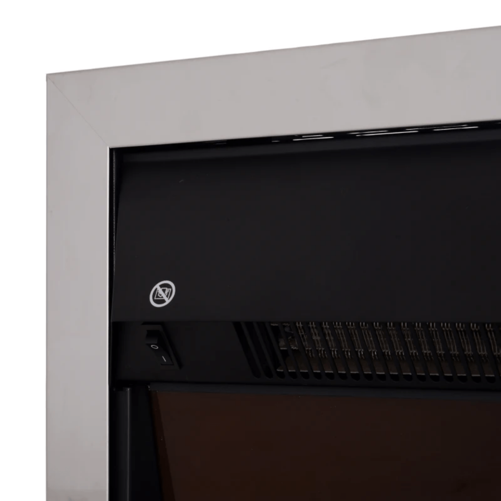 Freestanding Modern Electric Fireplace Heater Stove Burner LED Flame Fire Effect - Home and Garden Furniture Shop - rustic - furniture