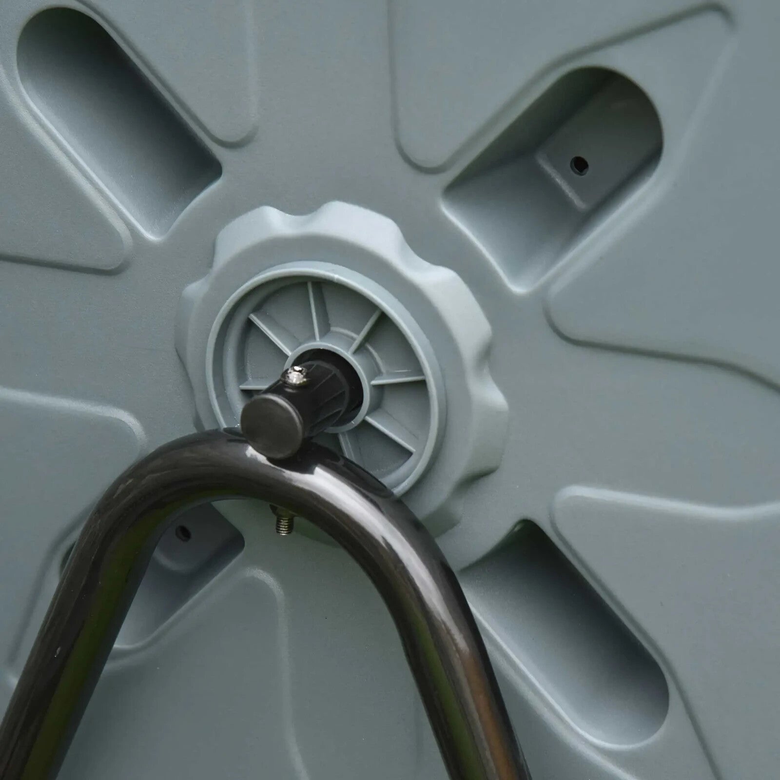 Garden Compost Bin Dual Chamber Rotating Composter with Sliding Doors 71x65x96cm - Home and Garden Furniture Shop - rustic - furniture