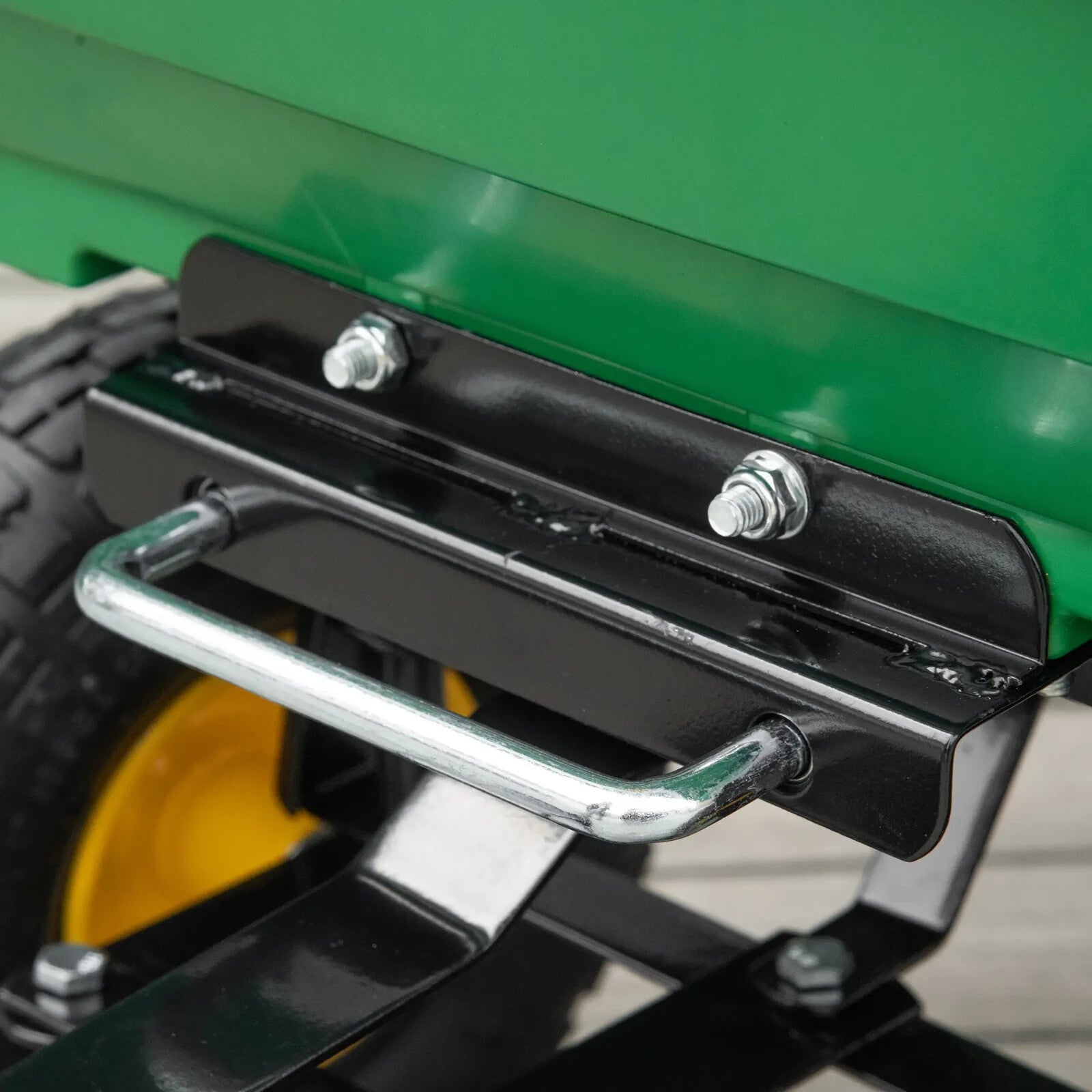 Garden Heavy Duty 4 Wheel Trolley Cart Dump Truck Utility Wheelbarrow Tipper - Home and Garden Furniture Shop - rustic - furniture