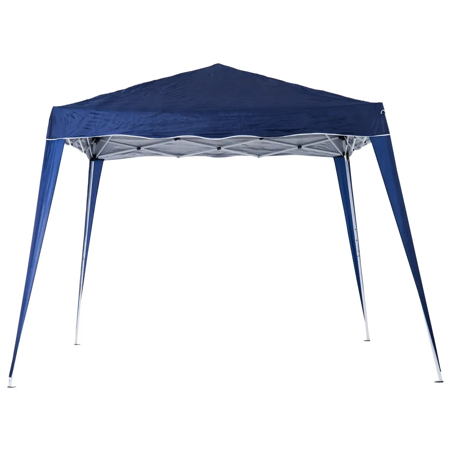 Garden Pop up Gazebo Tent Party Marquee Shelter 2.5 x 2.5m Blue Hot Tub Shade - Home and Garden Furniture Shop - rustic - furniture