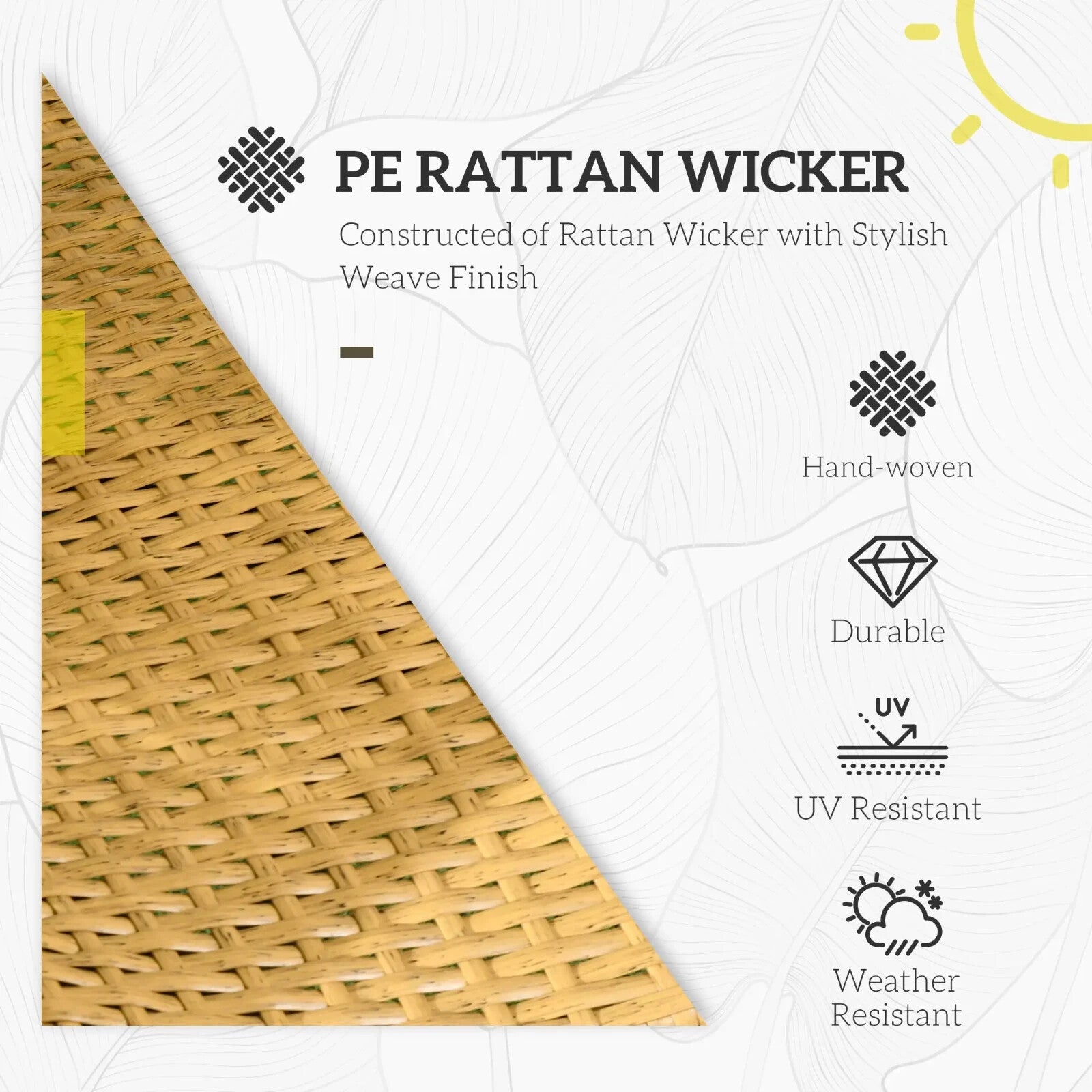 Garden Rattan Egg Chair Patio Leisure Chair with Cushion Conservatory Egg Seat - Home and Garden Furniture Shop - rustic - furniture