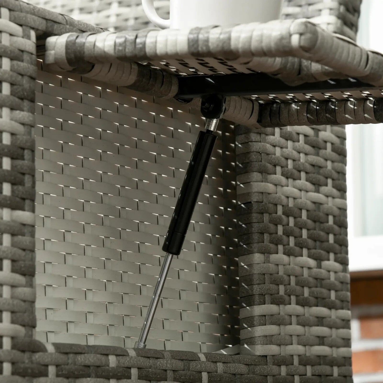 Garden Rattan Furniture Set 2 Seater Patio Sun Lounger Daybed Sun Bed Outdoor - Home and Garden Furniture Shop - rustic - furniture