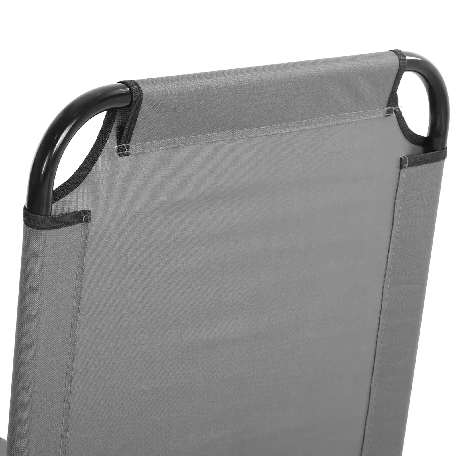 Garden Sun Lounger with Adjustable 5 Position Reclining Backrest Outdoor Chair - Home and Garden Furniture Shop - rustic - furniture