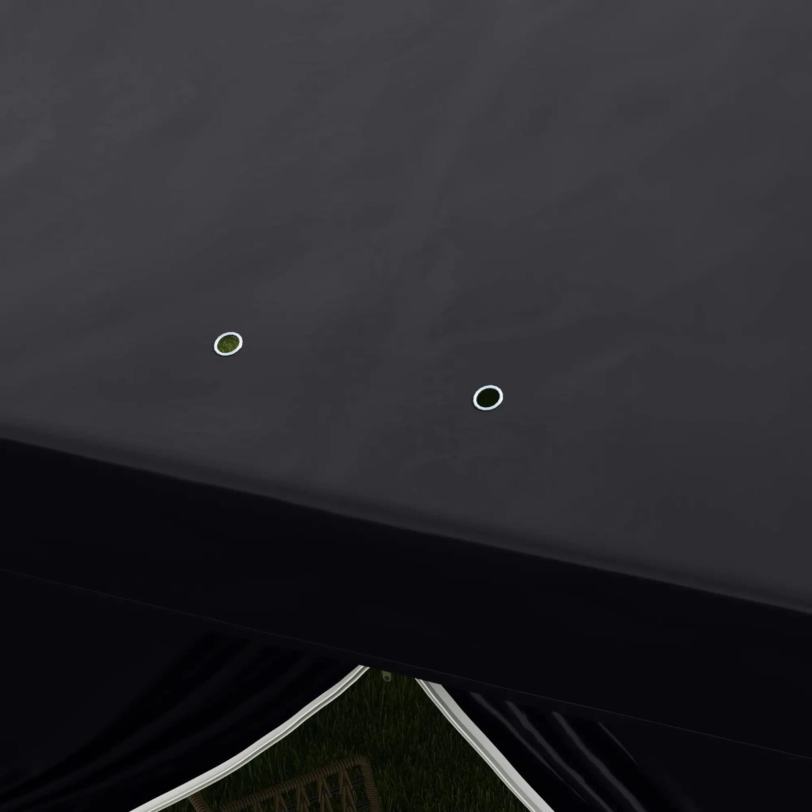 Grey 3 x 6m Pop Up Gazebo Height Adjustable Party Tent Storage Bag Garden Cover - Home and Garden Furniture Shop - rustic - furniture