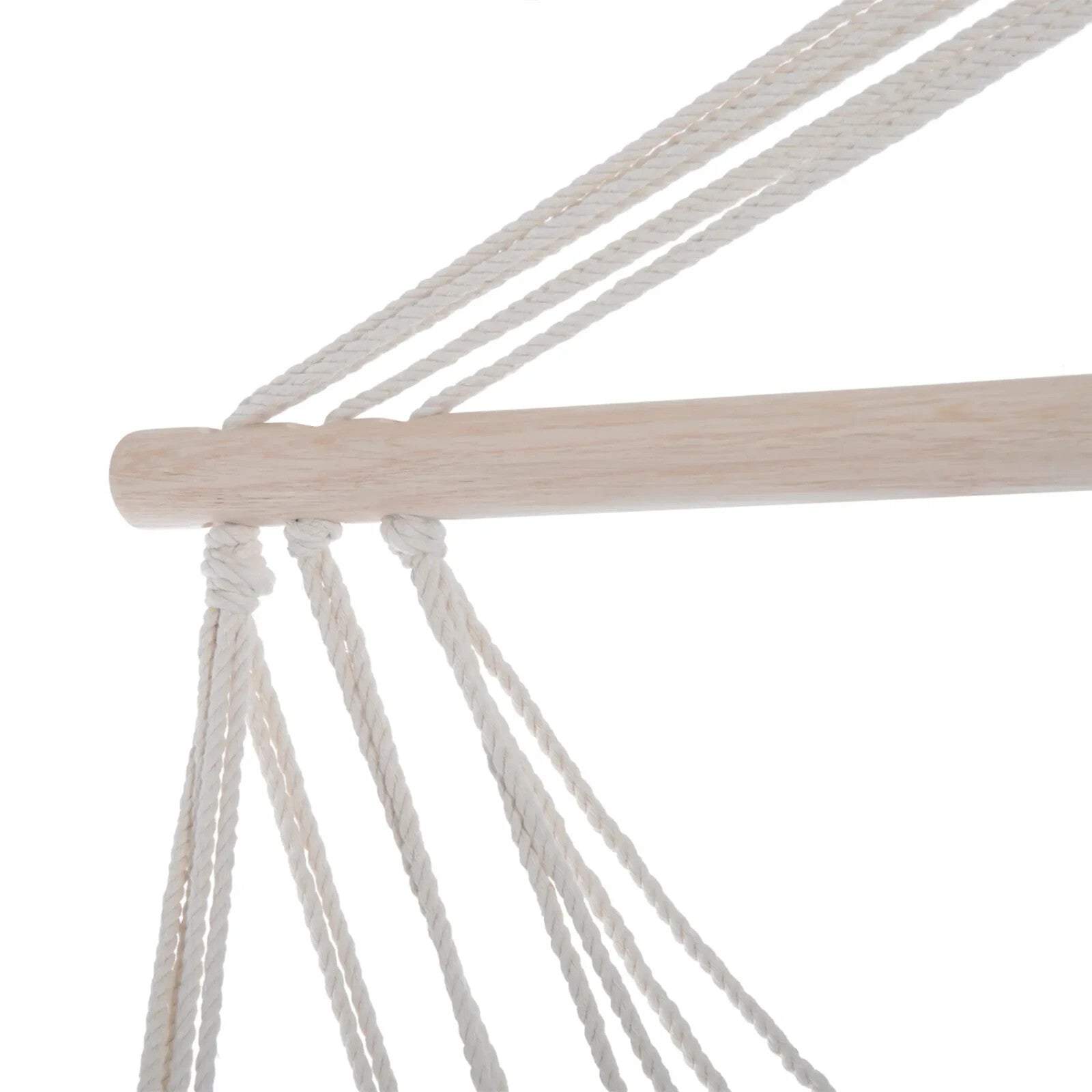 Hammock Hanging Chair with Soft Padded Cushioned Seat, Backrest & Armrests Blue - Home and Garden Furniture Shop - rustic - furniture