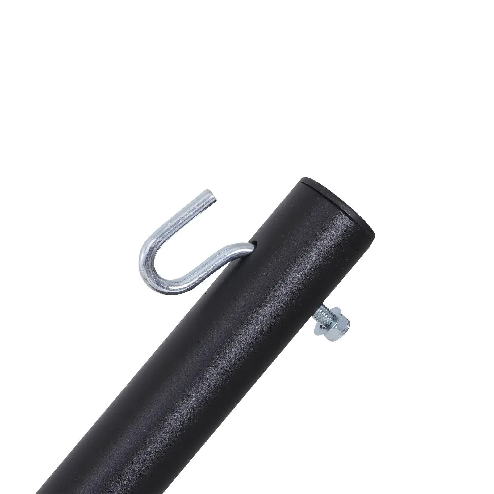 Hammock Stand Powder - Coated Extra Long Metal Frame Heavy - Duty Black - Home and Garden Furniture Shop - rustic - furniture