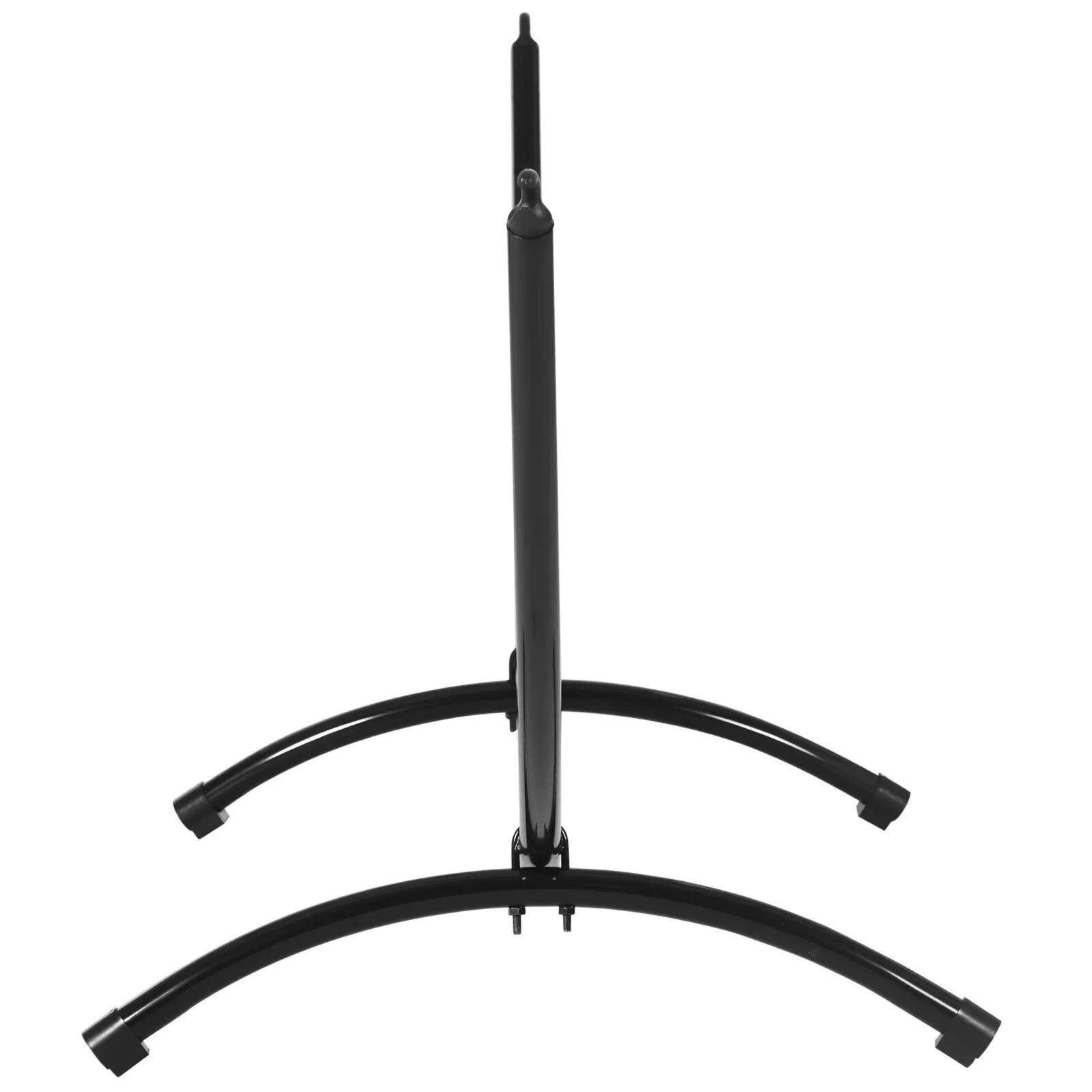 Hammock Stand Powder Coated Metal Frame 'U' Shaped with Non - Slip Feet Black - Home and Garden Furniture Shop - rustic - furniture