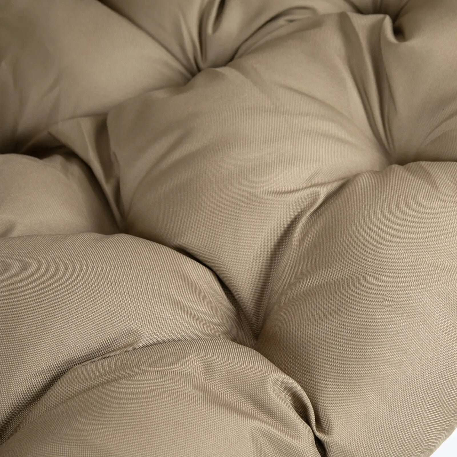 Hanging Egg Chair Folding Swing Hammock with Cushion and Stand for Garden Patio - Home and Garden Furniture Shop - rustic - furniture