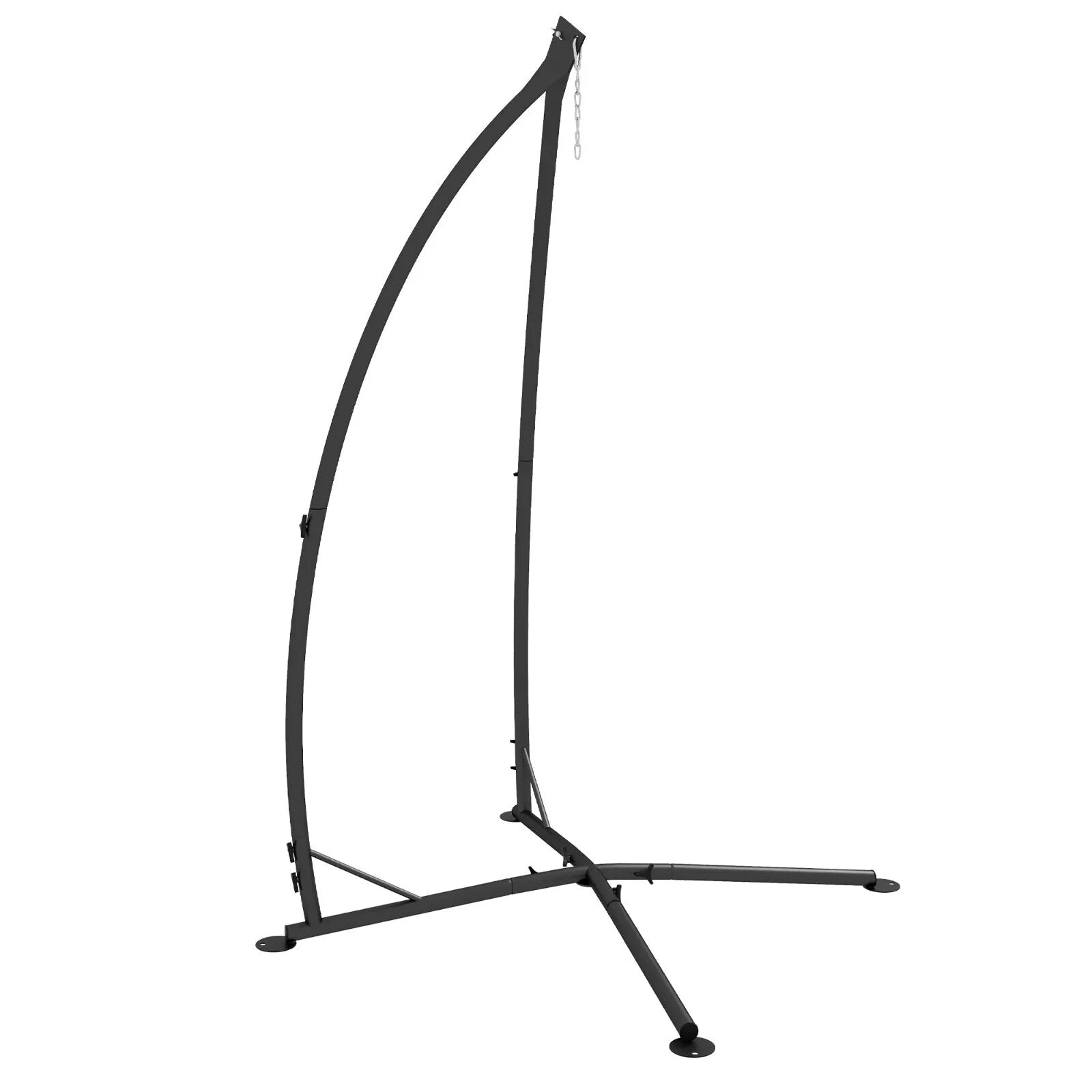 Heavy Duty Hammock Chair Stand Hanging Metal Frame with Chain for Garden Hammock - Home and Garden Furniture Shop - rustic - furniture