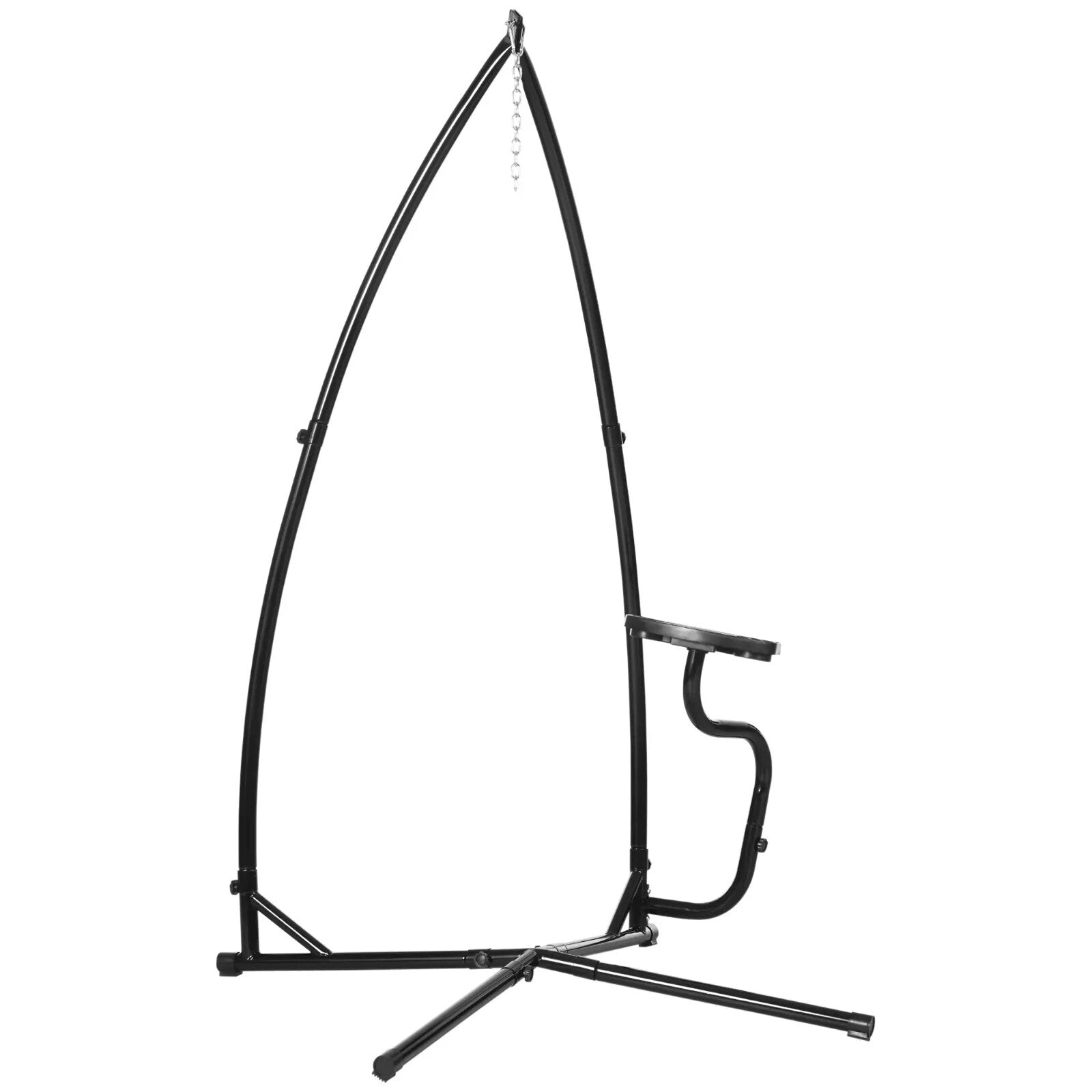 Heavy Duty Metal C - Stand for Hammock Chair Outdoor Swing Seat Support Frame - Home and Garden Furniture Shop - rustic - furniture