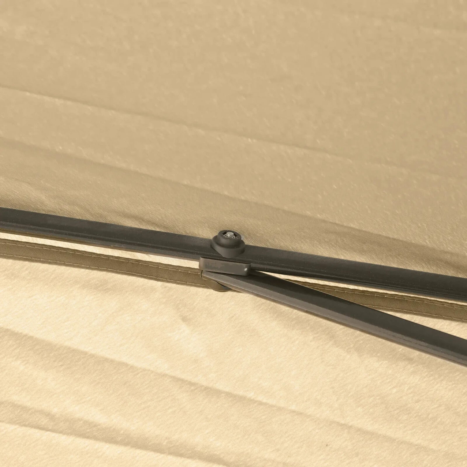 Heavy Duty Pop Up Gazebo Height Adjustable Canopy Tent Sides Carrying Bag Beige - Home and Garden Furniture Shop - rustic - furniture