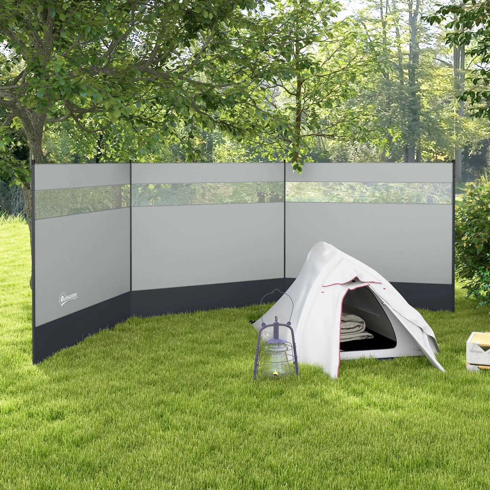 Heavy Duty Portable Camping Windbreaks Wind Blocker Window Privacy Wall Screen - Home and Garden Furniture Shop - rustic - furniture