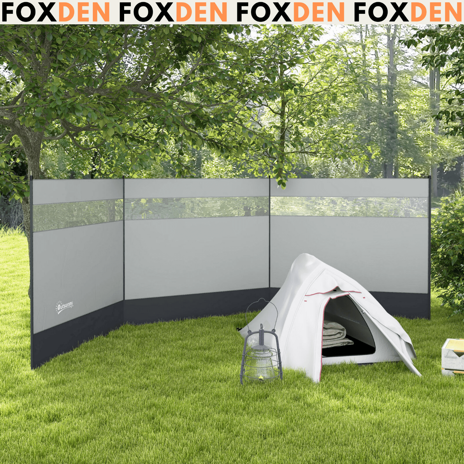 Heavy Duty Portable Camping Windbreaks Wind Blocker Window Privacy Wall Screen - Home and Garden Furniture Shop - #rustic - furniture#