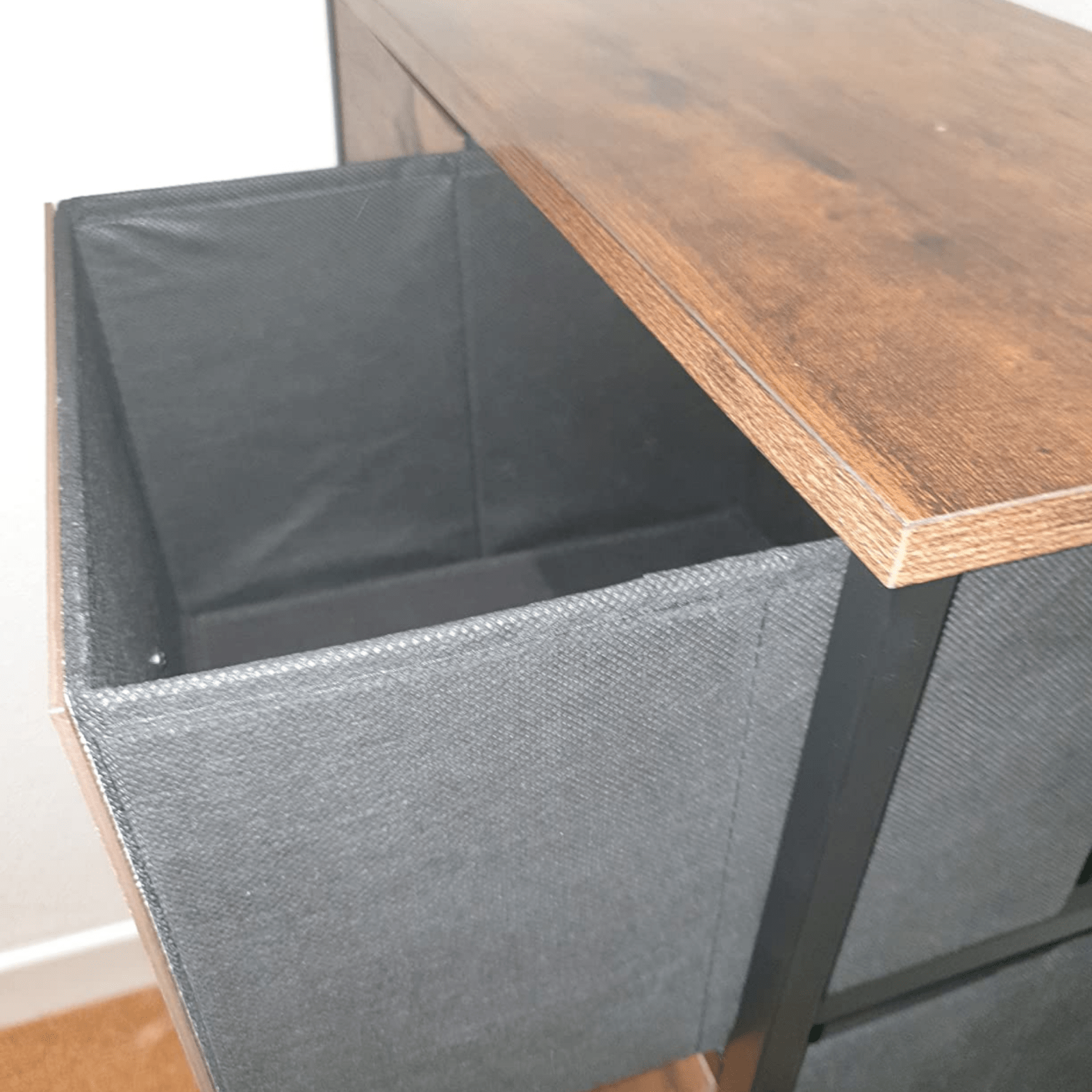 Industrial Chest of Drawers Vintage Sideboard Storage Metal Leg Rustic Furniture - Home and Garden Furniture Shop - rustic - furniture