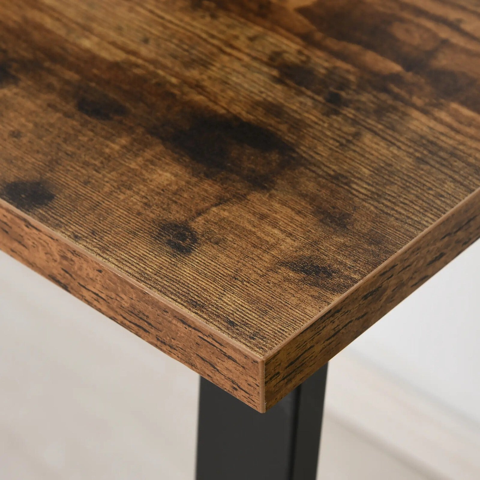 Industrial Computer Desk Laptop Table Home Office Study Workstation Writing Desk - Home and Garden Furniture Shop - rustic - furniture