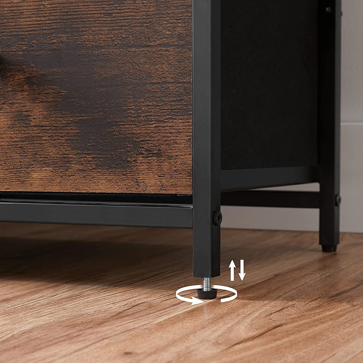 Industrial Large Chest of Drawers Vintage Dresser Rustic Sideboard Metal Storage - Home and Garden Furniture Shop - rustic - furniture