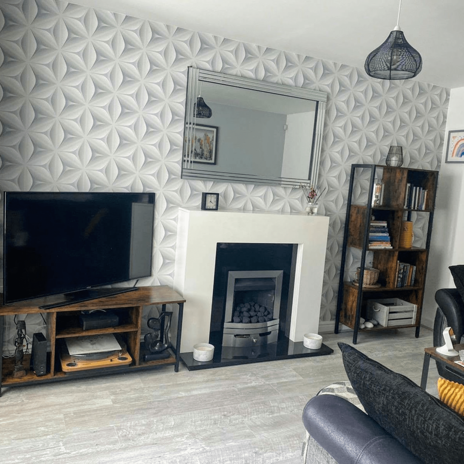 Industrial Style TV Media Unit Stand TV Cabinet Vintage Rustic Console Storage - Home and Garden Furniture Shop - rustic - furniture