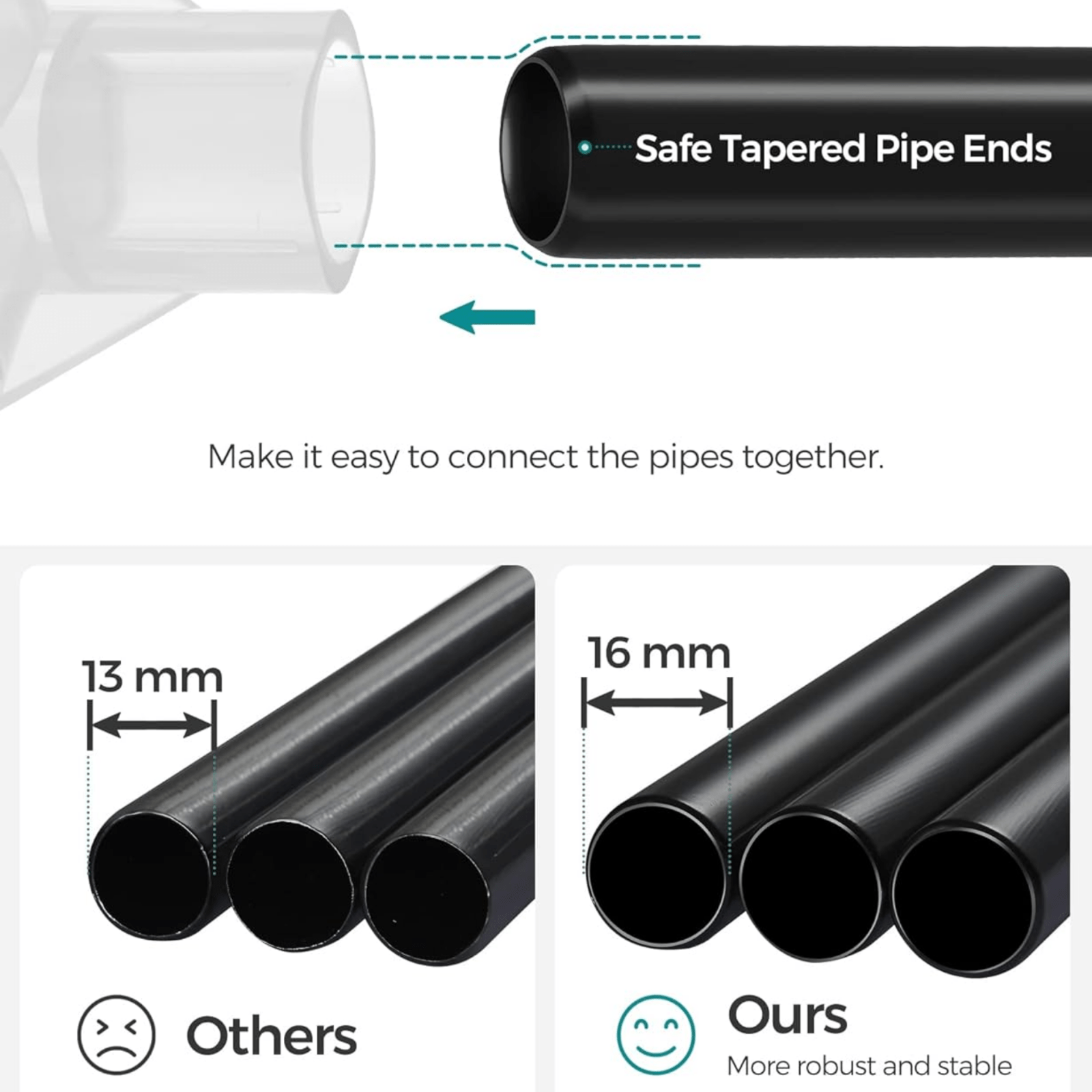 Large Canvas Wardrobe Cupboard Shelves Bedroom Storage Hanging Clothes Rail Rack - Home and Garden Furniture Shop - rustic - furniture