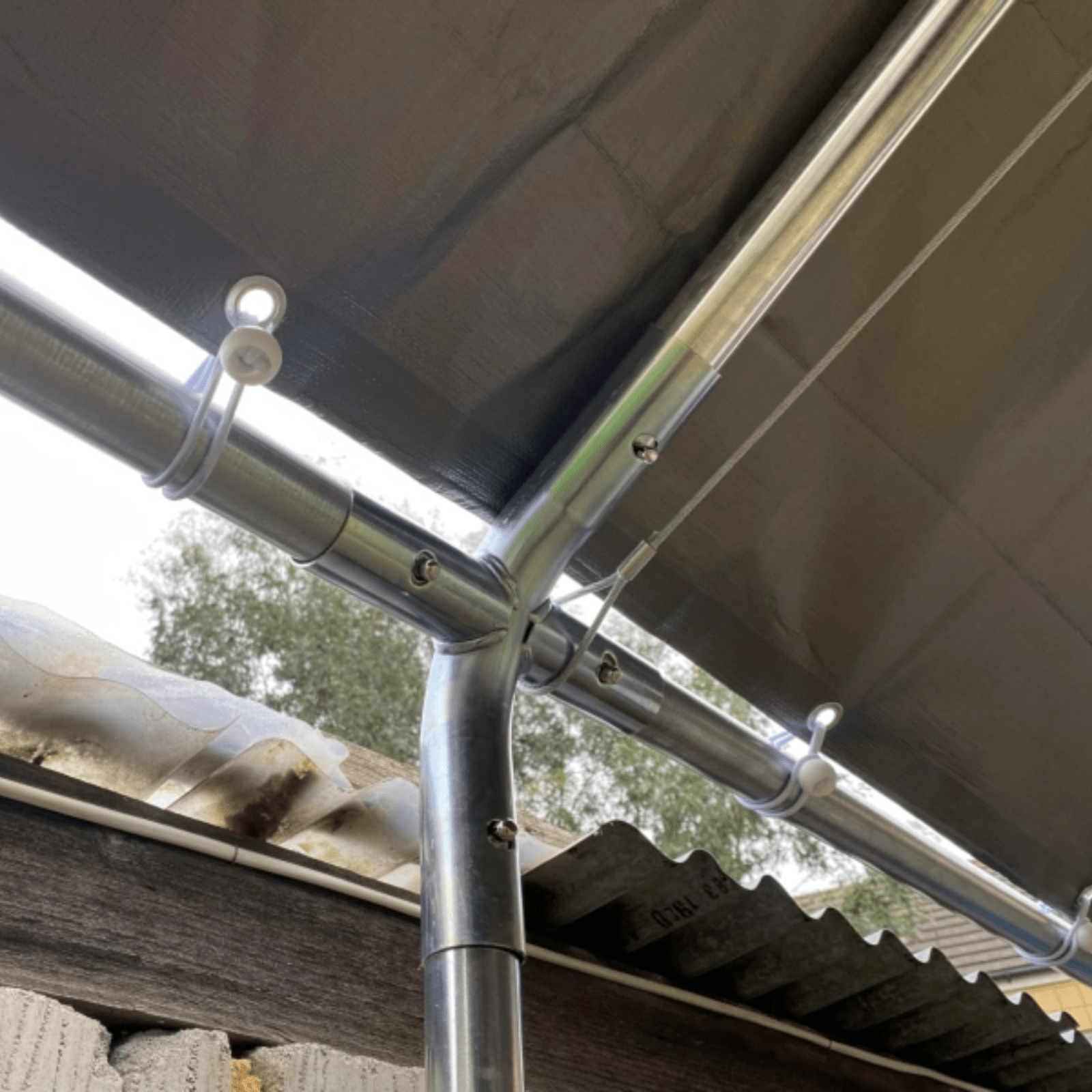 Large Carport Garage Car Port Shelter 3m x 6m Heavy Duty Galvanised Steel Tent - Home and Garden Furniture Shop - rustic - furniture